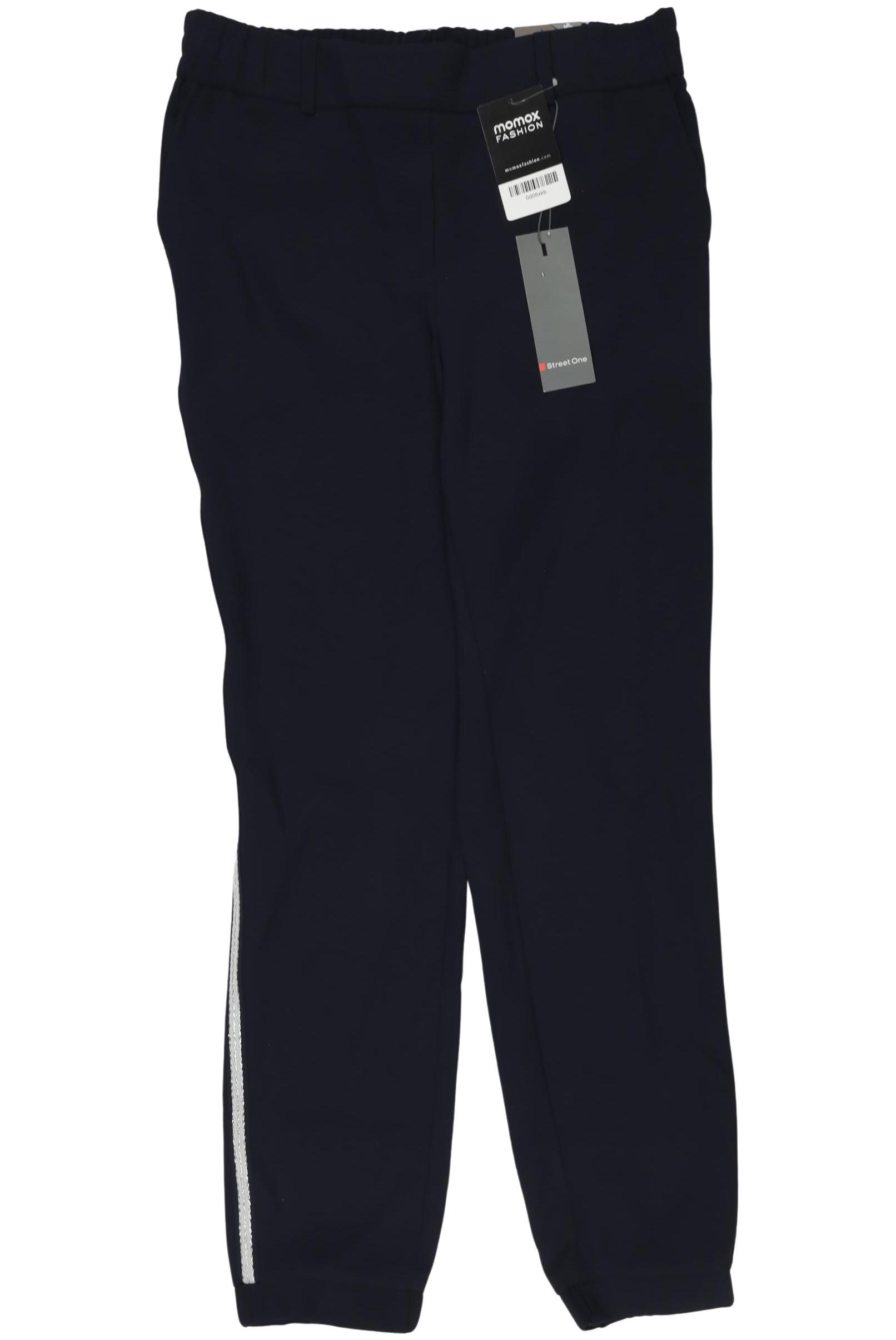

Street One Damen Stoffhose, marineblau, Gr. 36