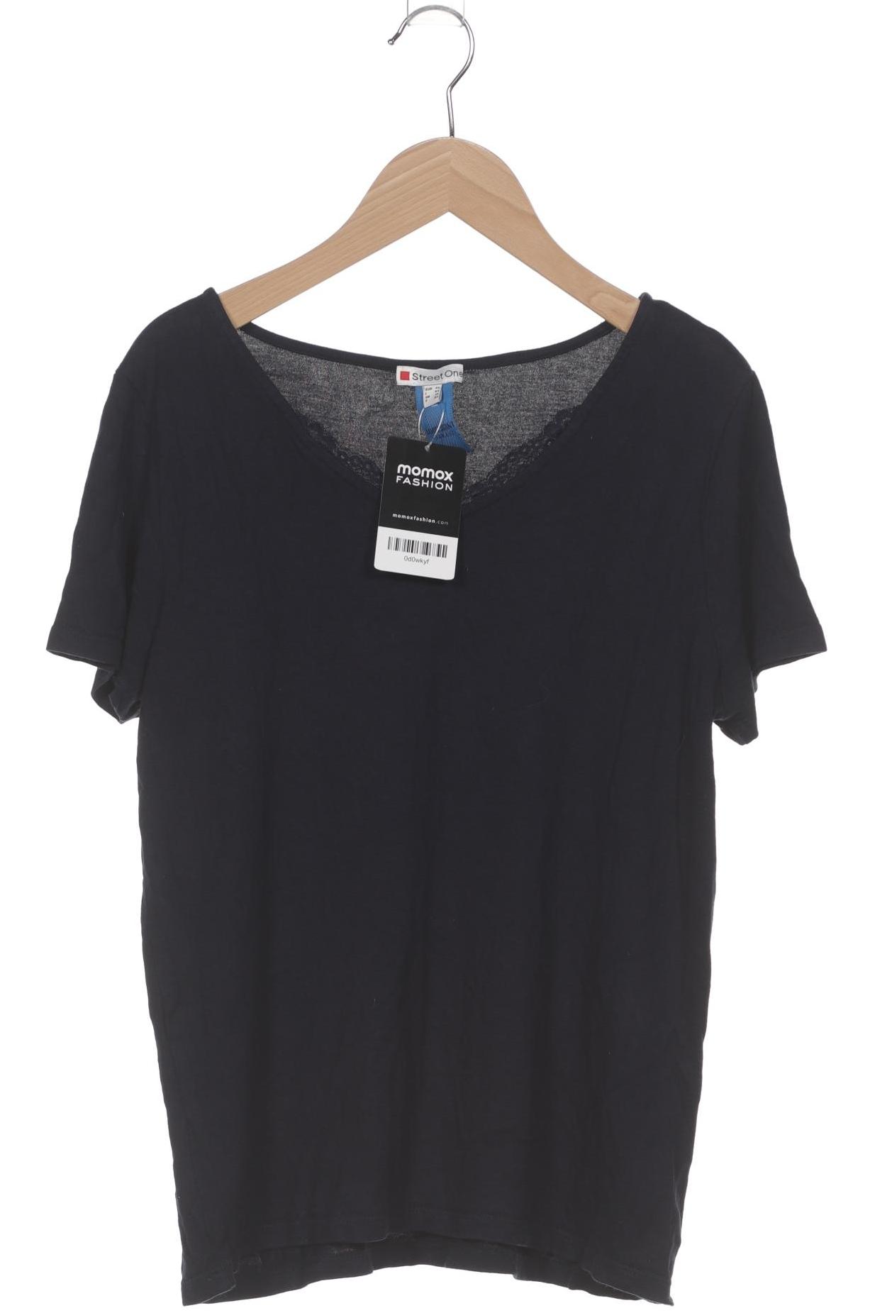 

Street One Damen T-Shirt, marineblau, Gr. 40