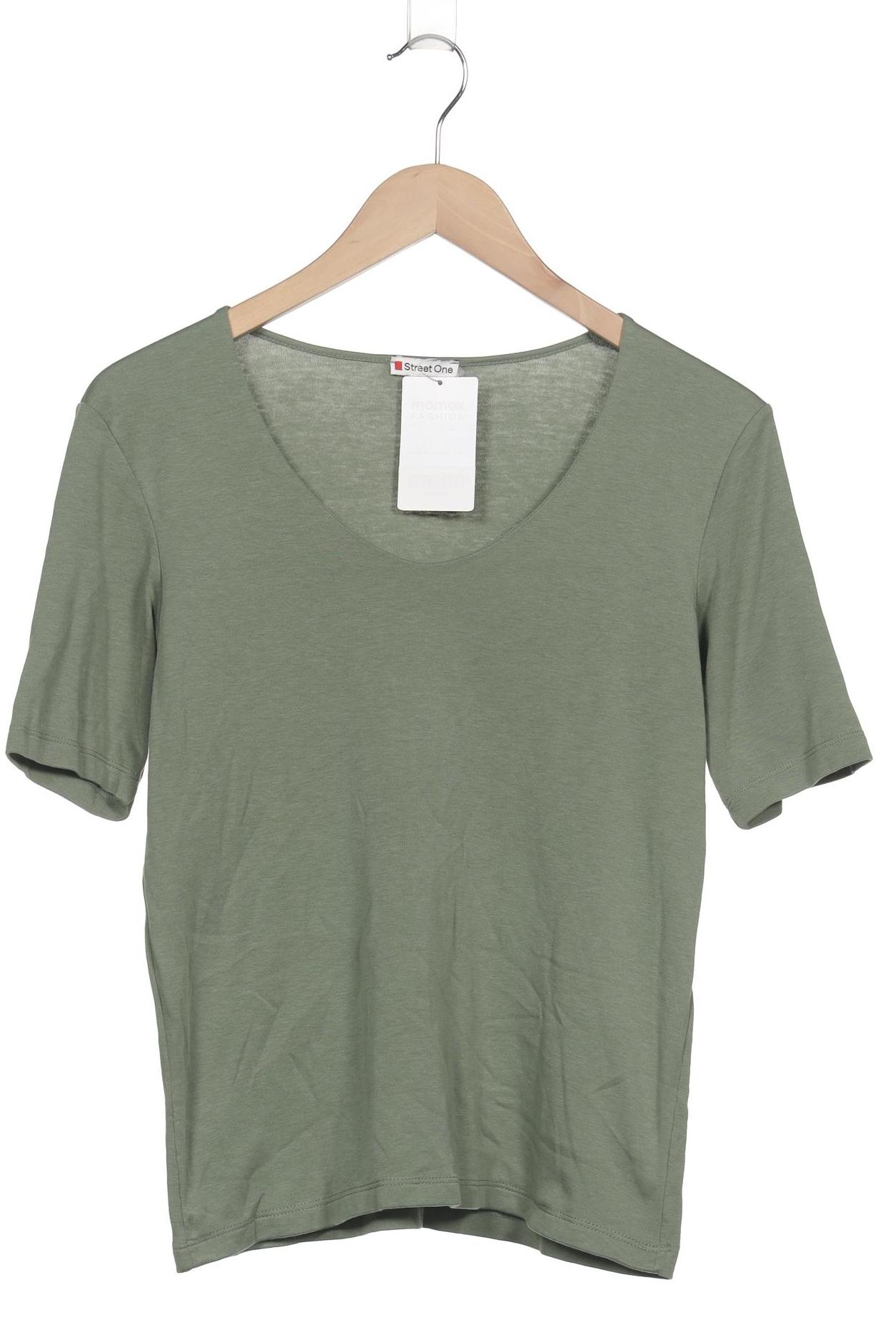 

Street One Damen T-Shirt, grün, Gr. 40