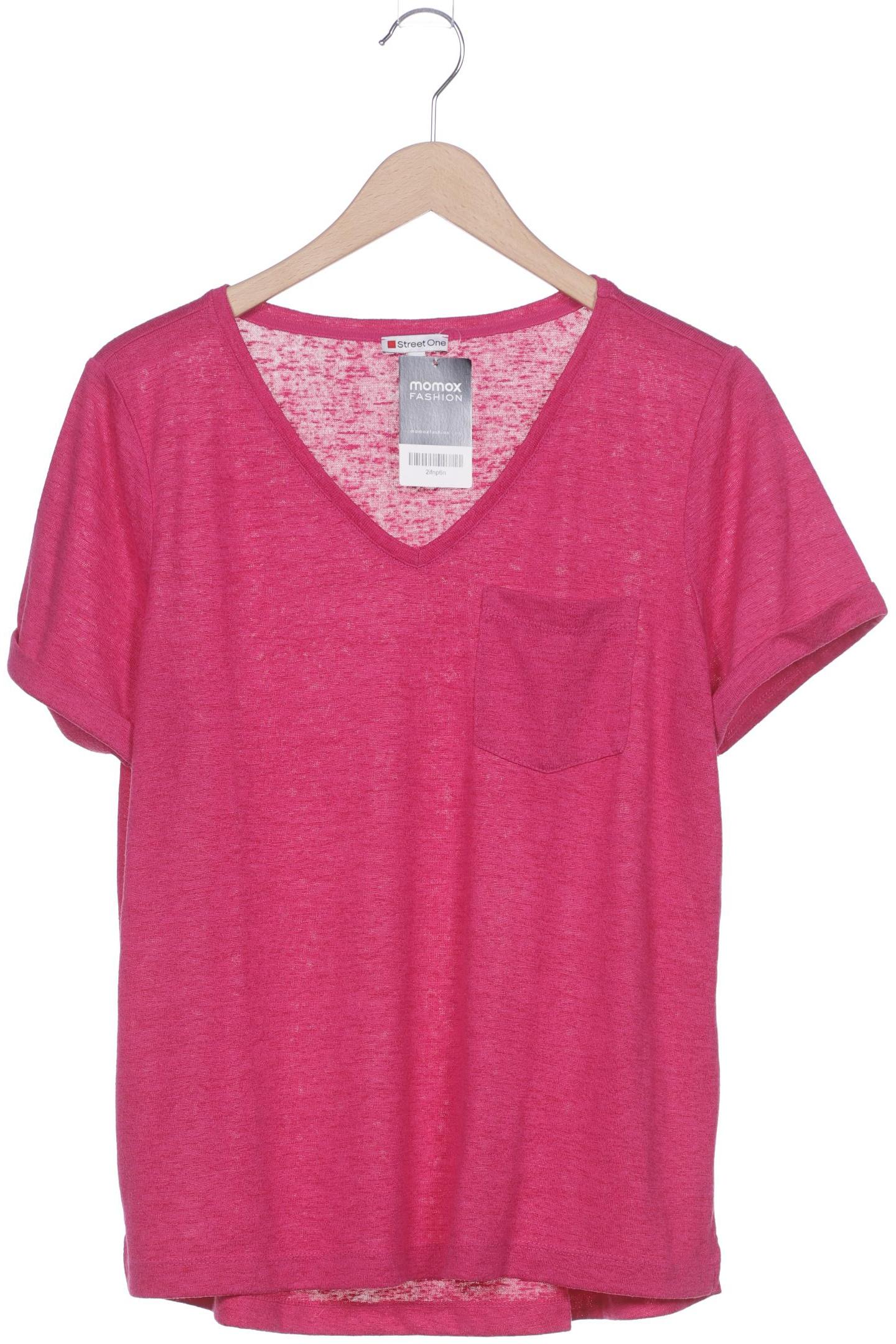 

Street One Damen T-Shirt, pink, Gr. 42