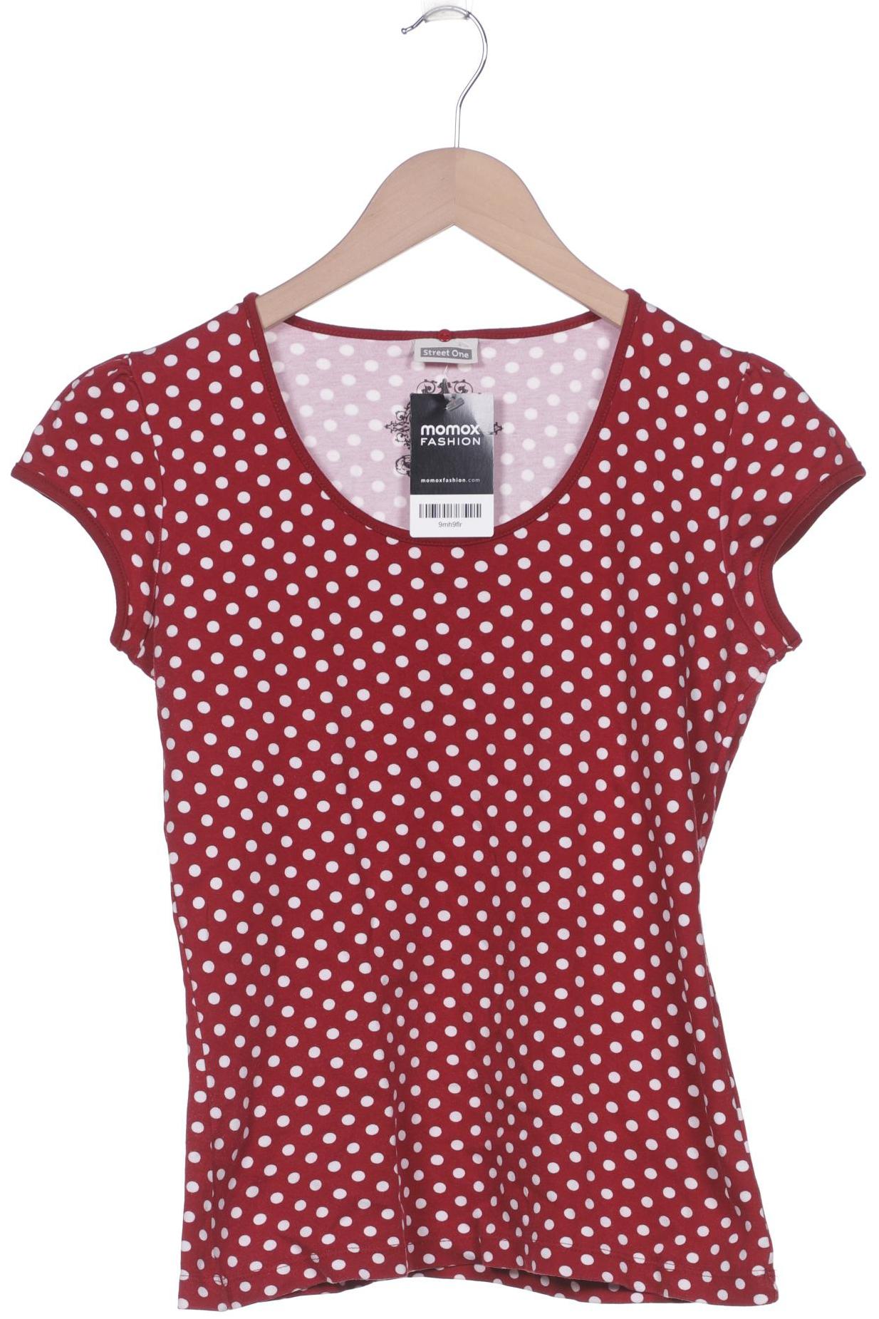 

Street One Damen T-Shirt, bordeaux, Gr. 40