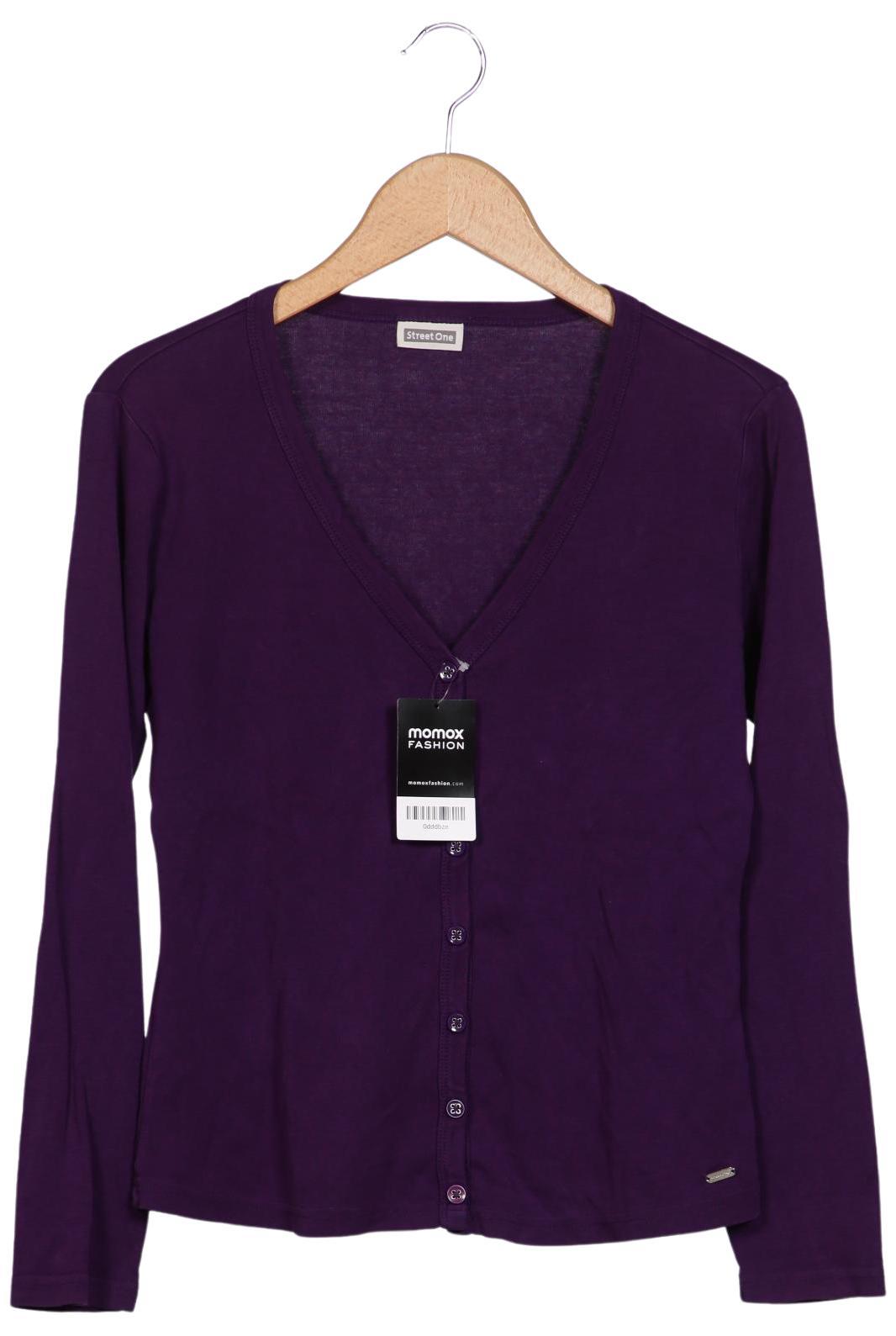 

Street One Damen Strickjacke, flieder, Gr. 40