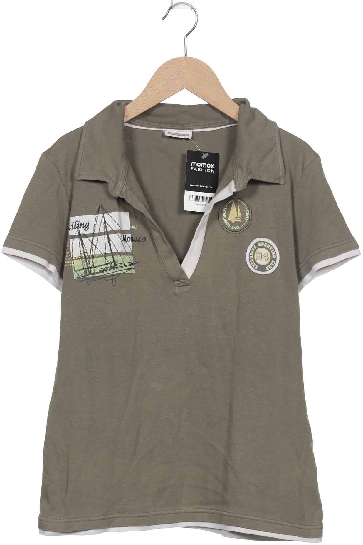 

Street One Damen Poloshirt, grün, Gr. 42