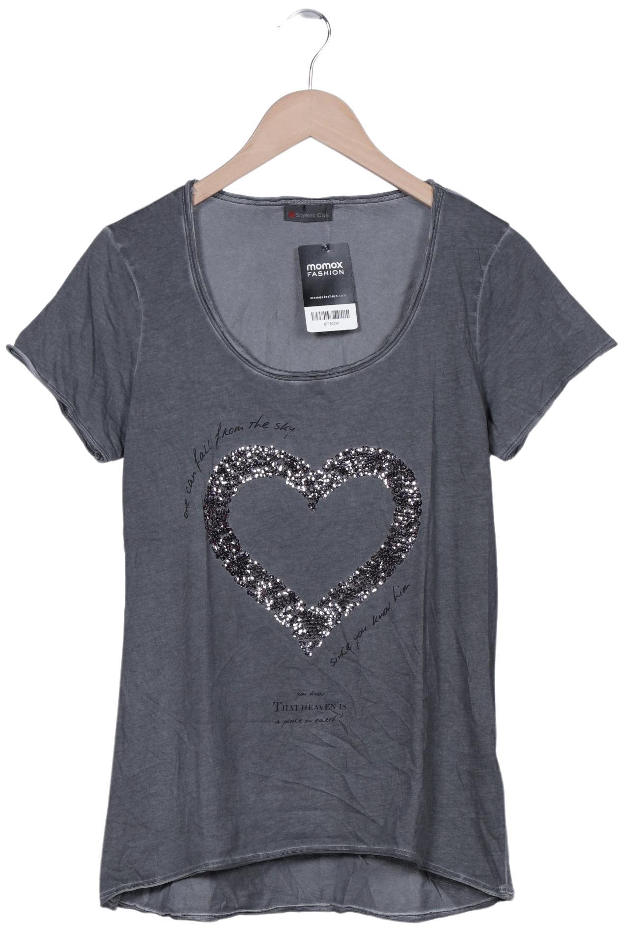 

Street One Damen T-Shirt, grau, Gr. 40