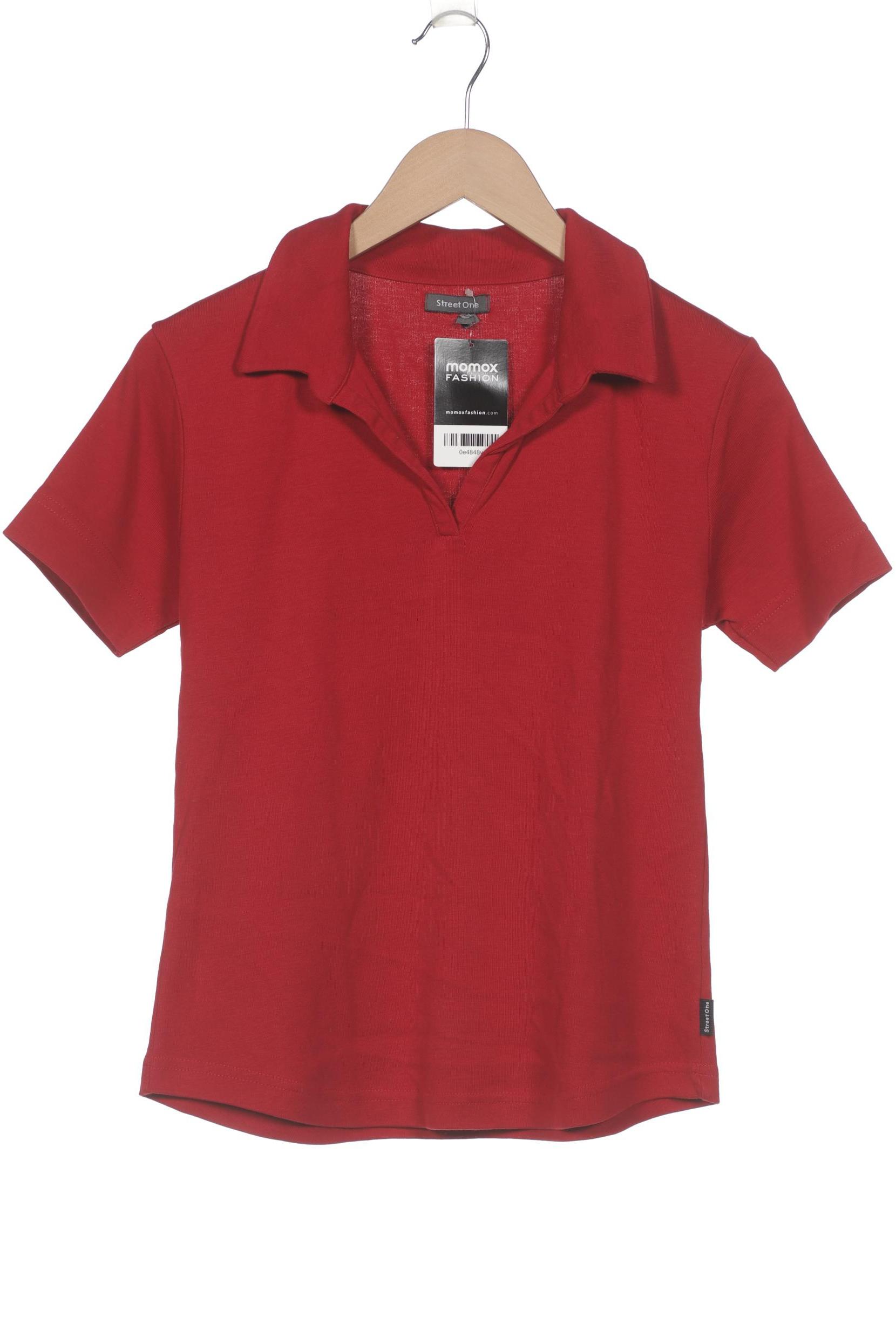 

Street One Damen Poloshirt, rot, Gr. 38