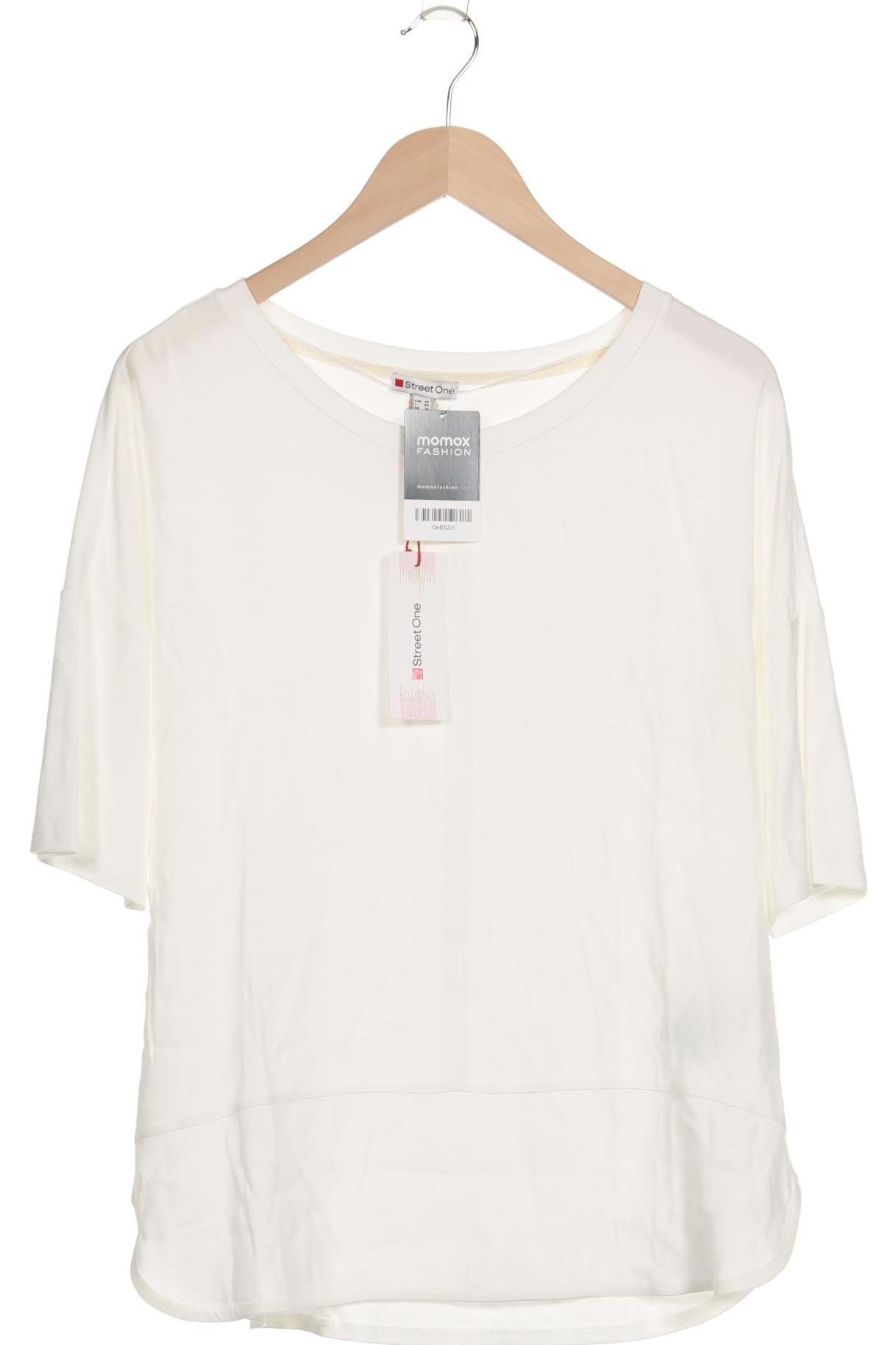 

Street One Damen T-Shirt, weiß, Gr. 40