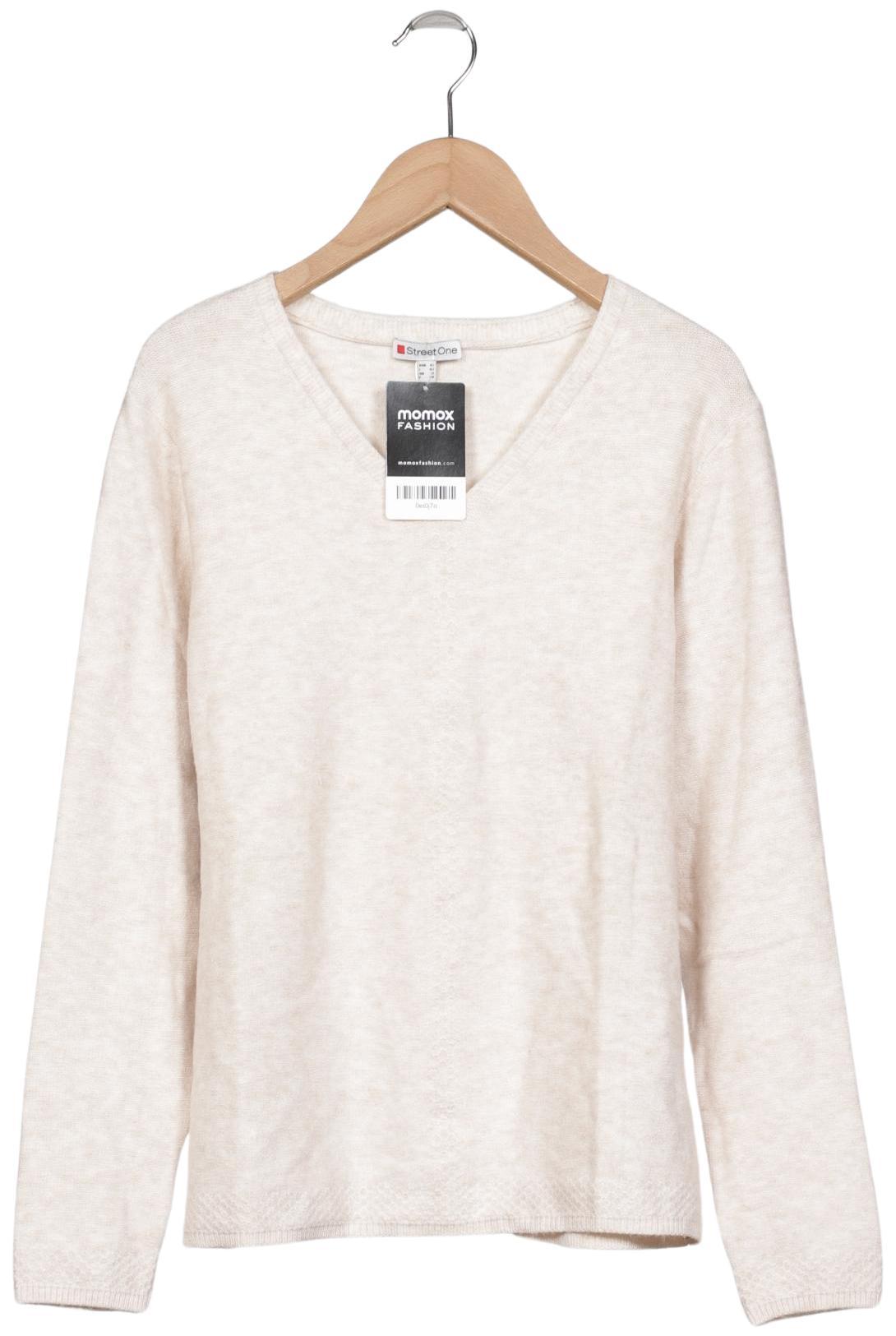 

Street One Damen Pullover, cremeweiß, Gr. 38
