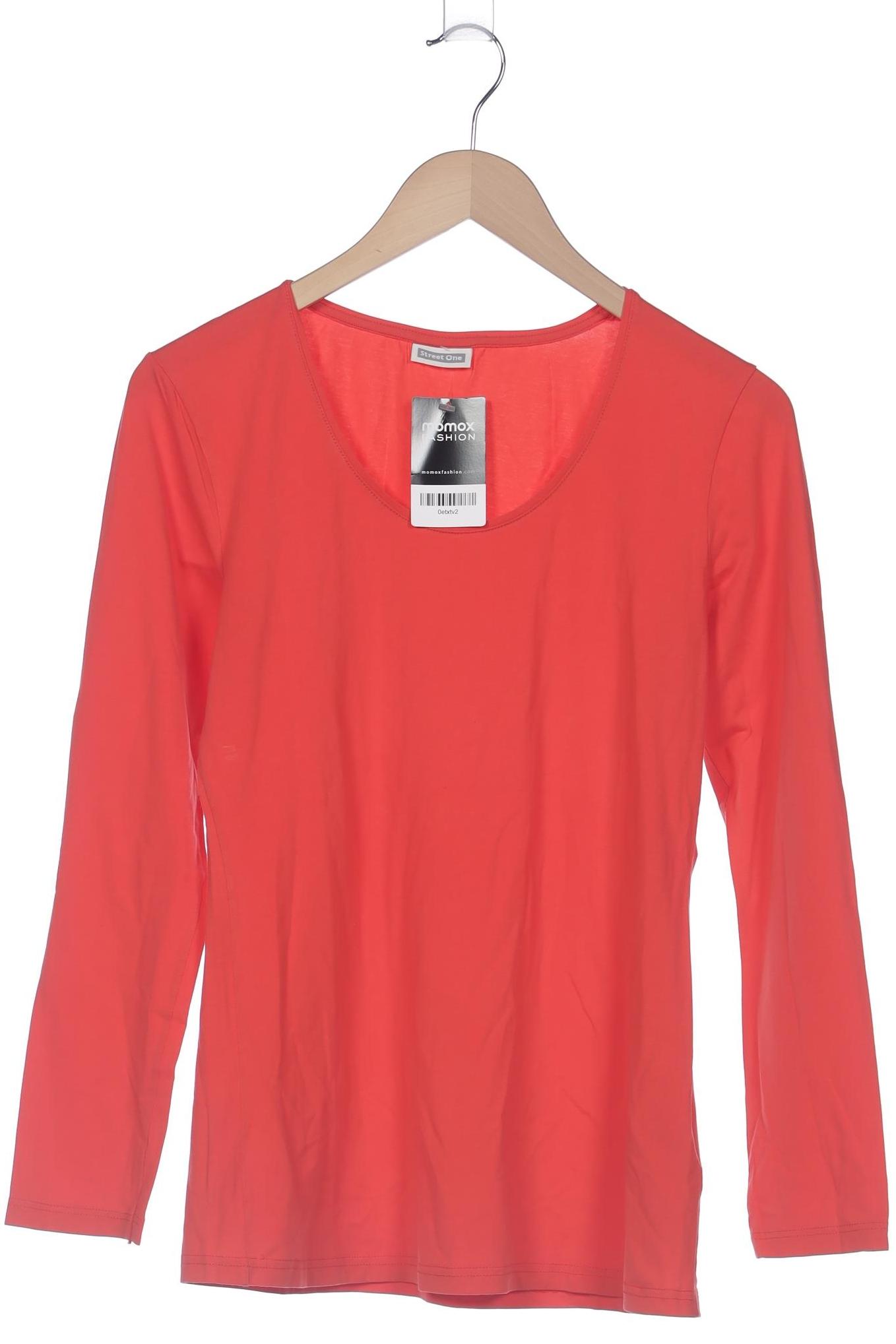 

Street One Damen Langarmshirt, rot, Gr. 42