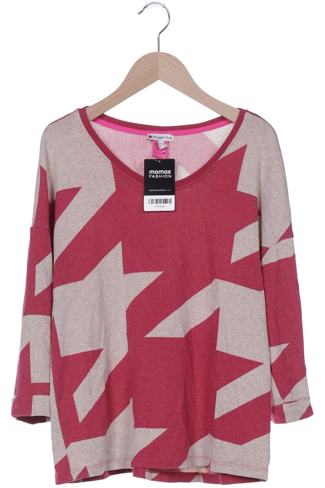 

Street One Damen Langarmshirt, pink, Gr. 38