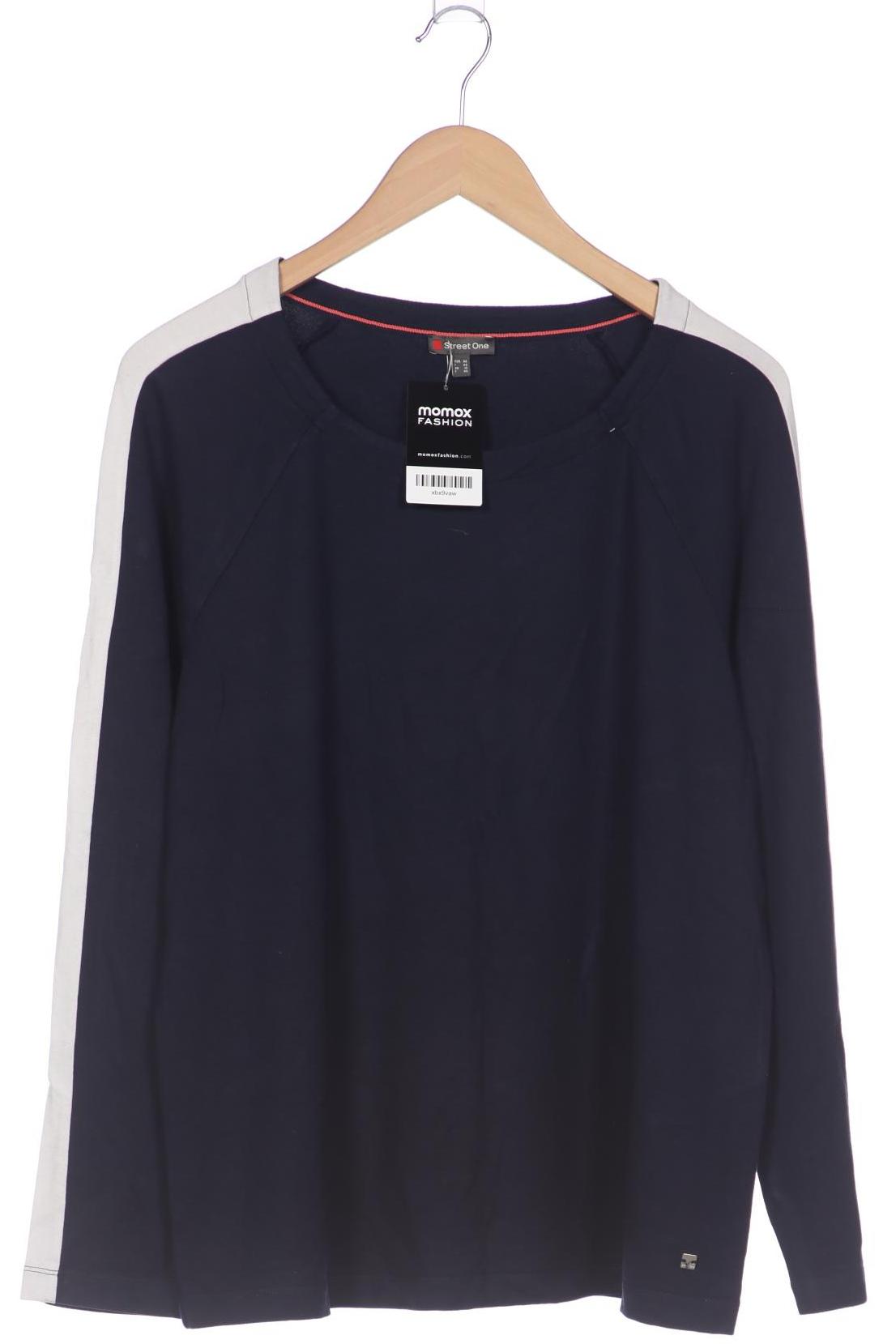

Street One Damen Langarmshirt, marineblau, Gr. 44