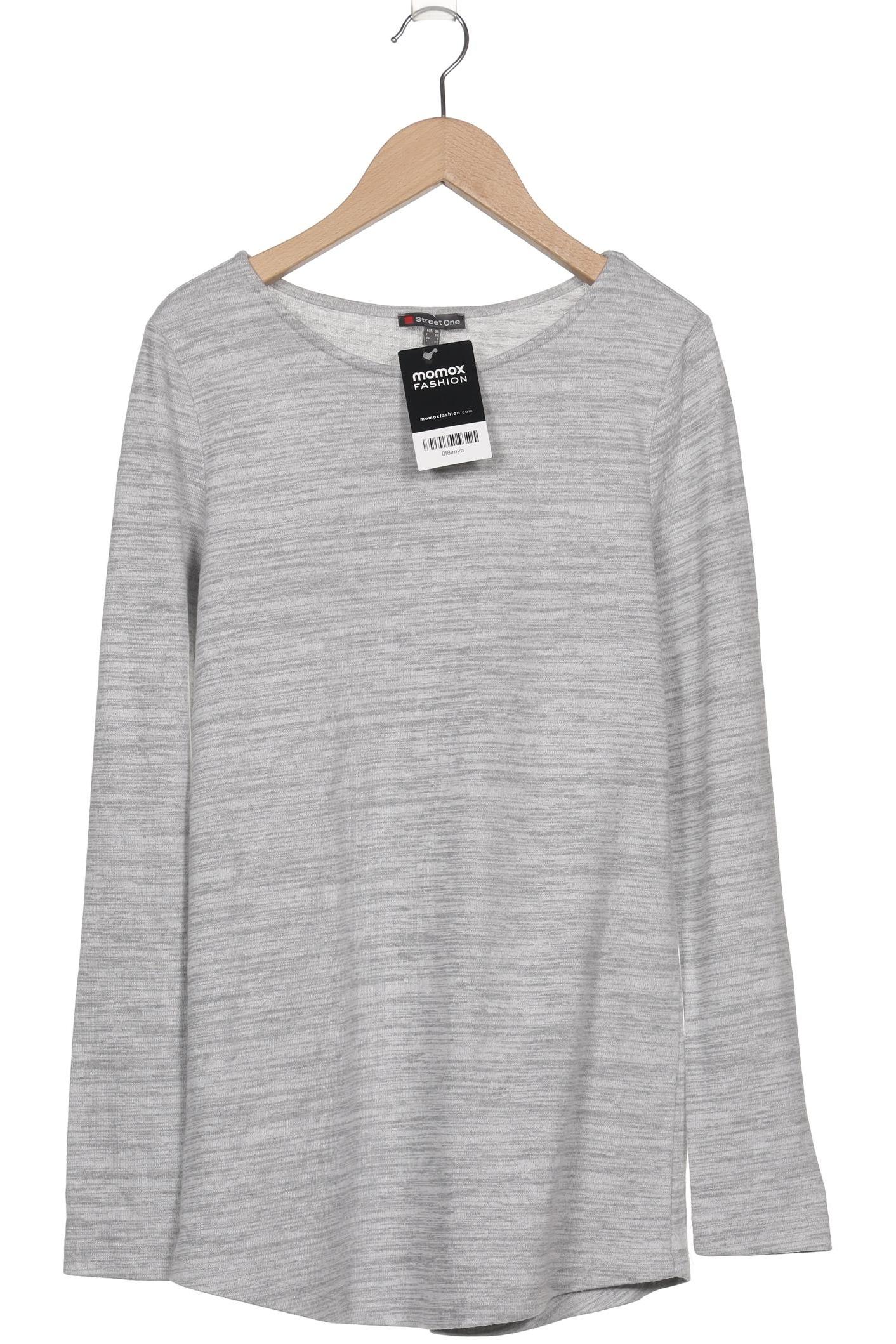 

Street One Damen Langarmshirt, grau, Gr. 34
