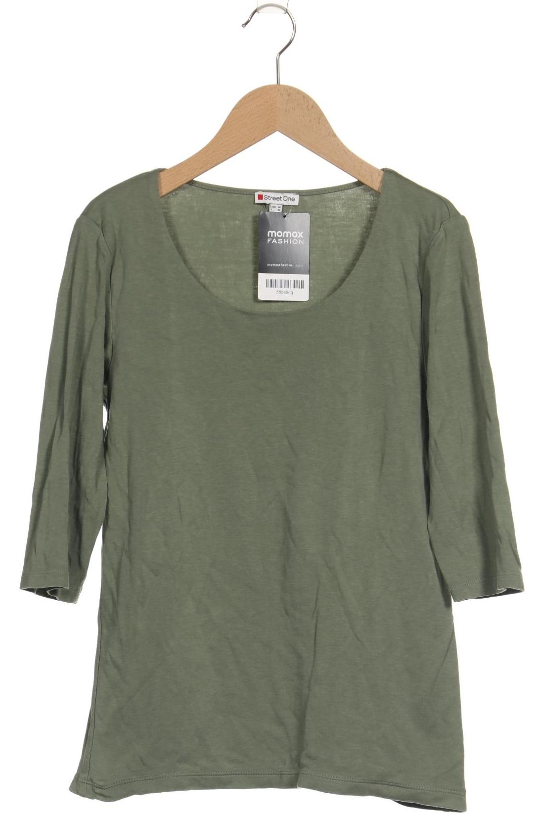 

Street One Damen Langarmshirt, grün, Gr. 38