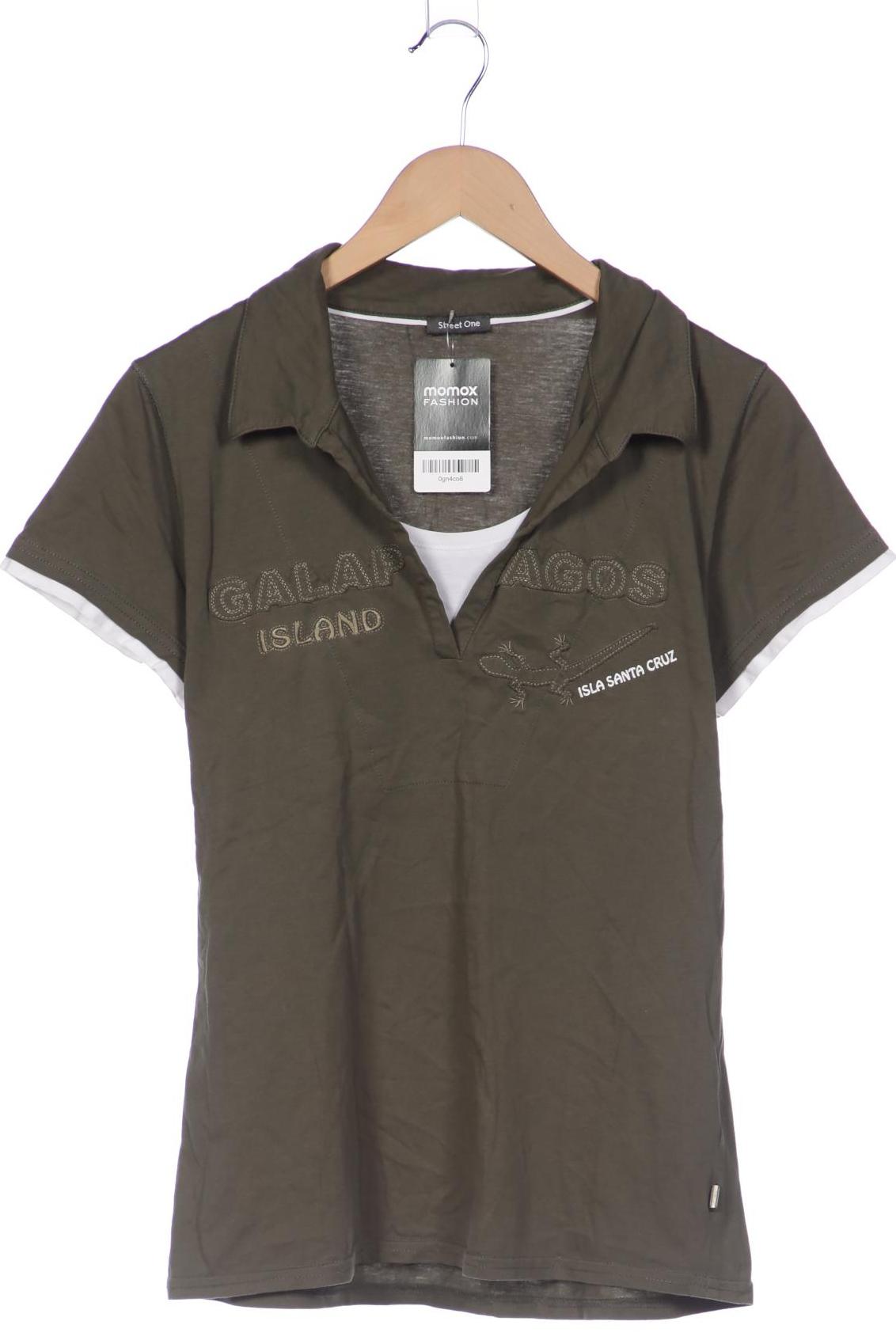 

Street One Damen T-Shirt, grün, Gr. 44
