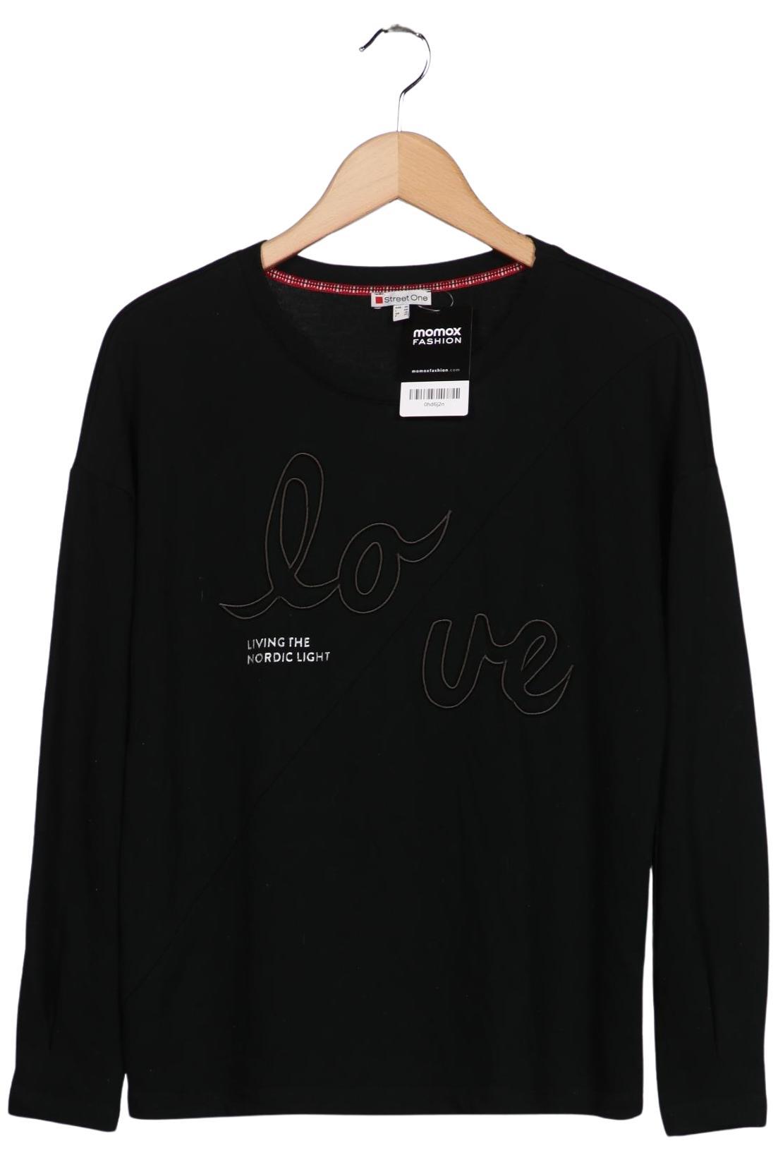 

Street One Damen Langarmshirt, schwarz, Gr. 36