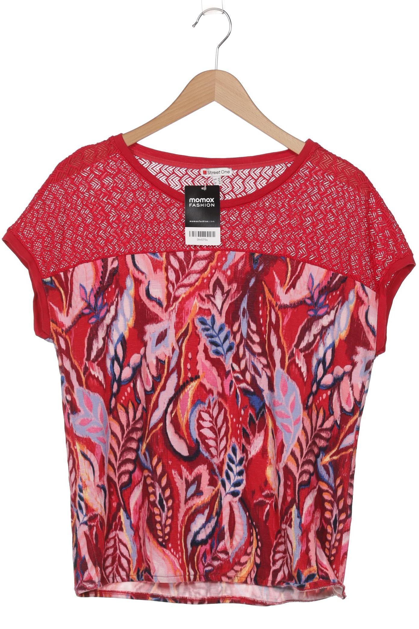 

Street One Damen T-Shirt, rot, Gr. 40