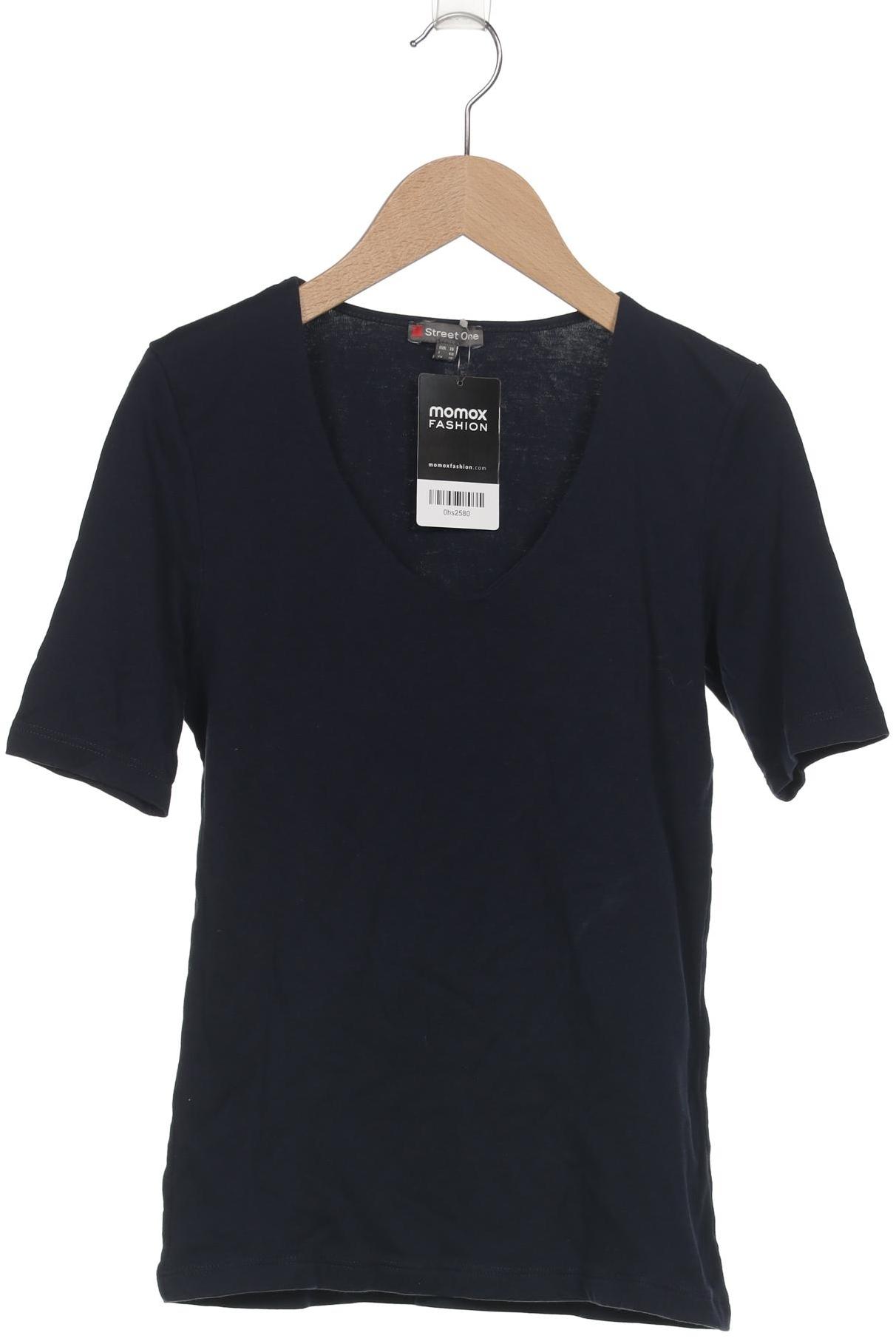 

Street One Damen T-Shirt, marineblau, Gr. 36