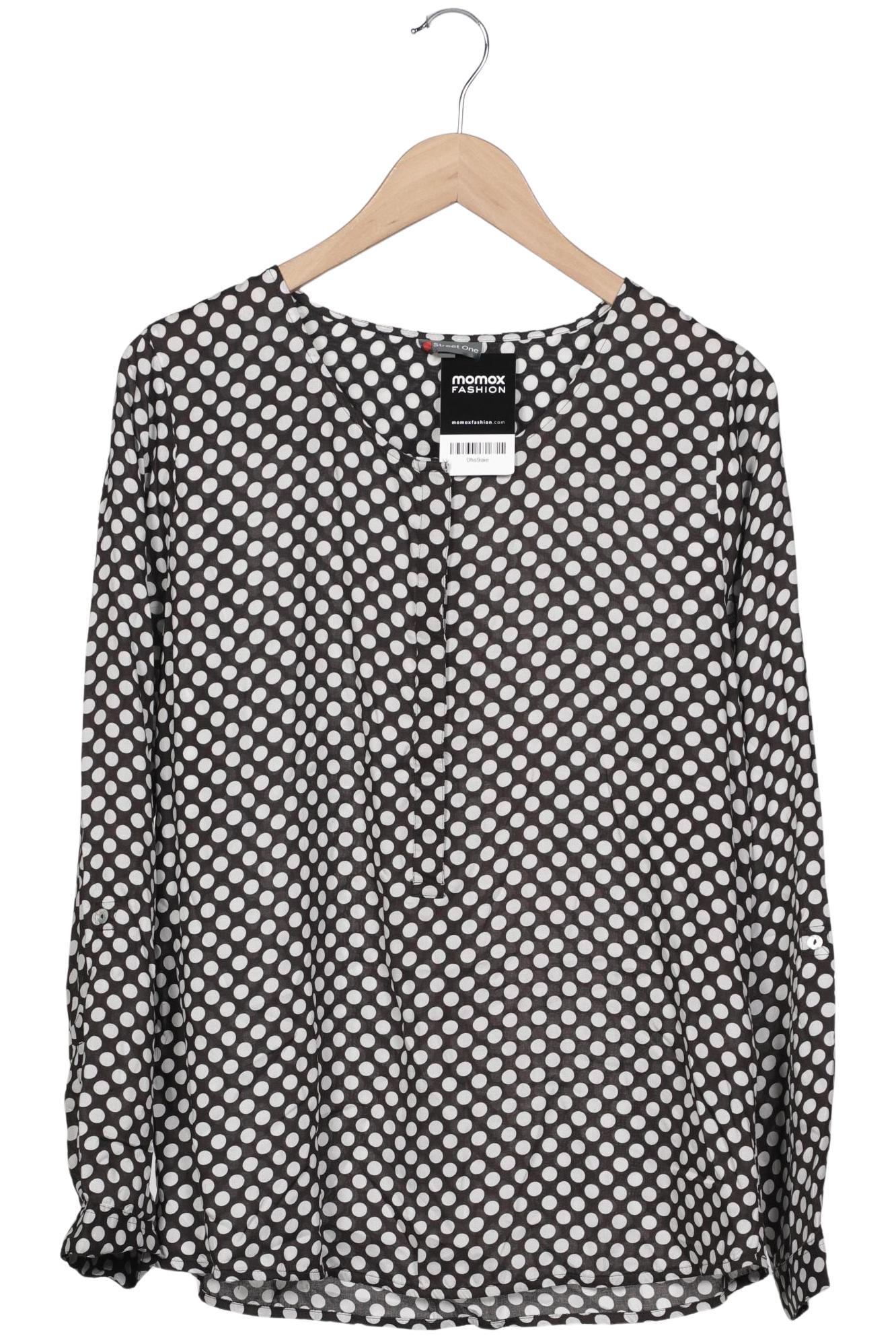 

Street One Damen Bluse, schwarz, Gr. 42