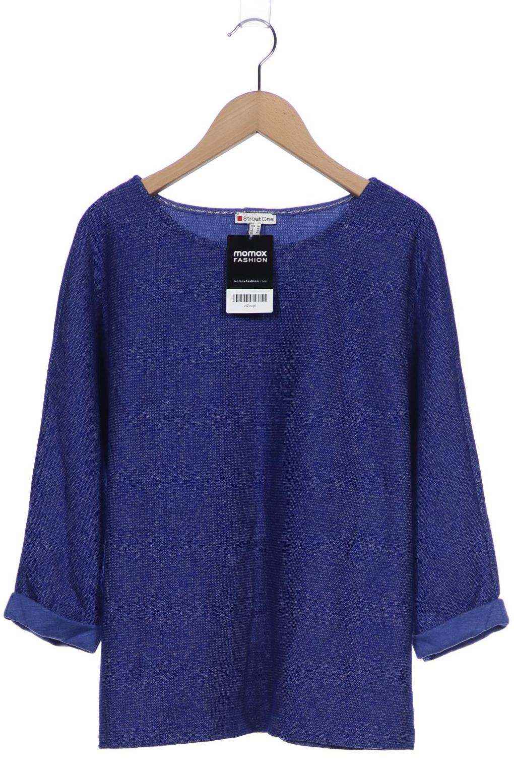 

Street One Damen Pullover, blau, Gr. 38