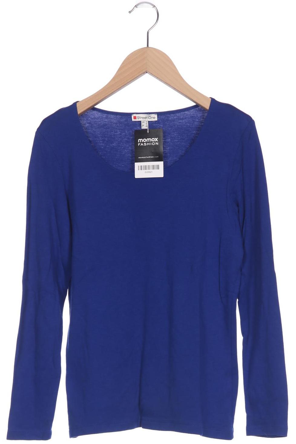 

Street One Damen Langarmshirt, blau, Gr. 38