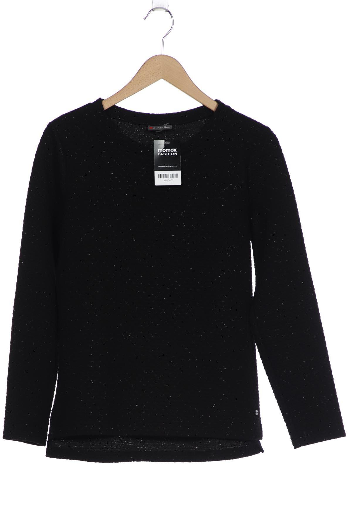 

Street One Damen Sweatshirt, schwarz, Gr. 40