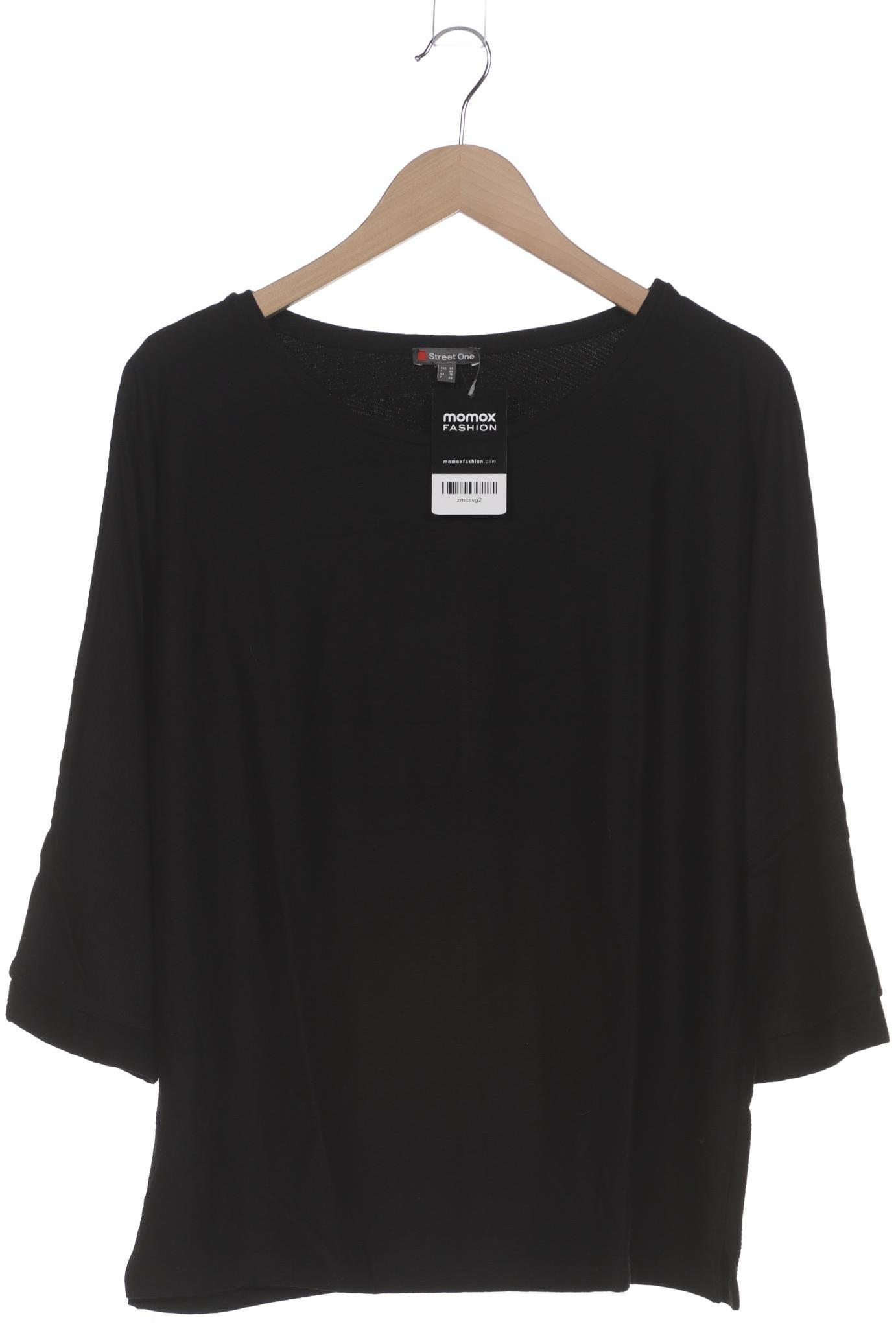 

Street One Damen Langarmshirt, schwarz, Gr. 42