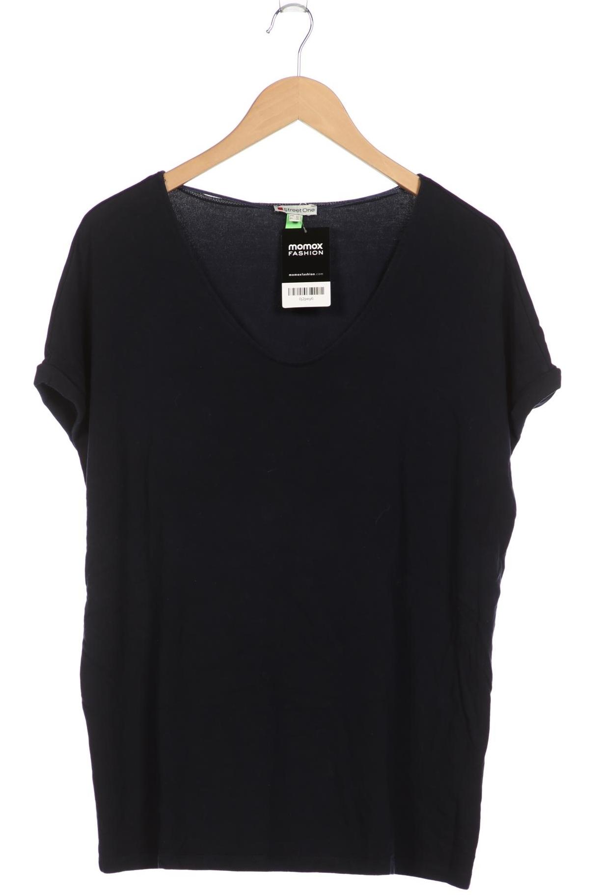 

Street One Damen T-Shirt, marineblau, Gr. 46