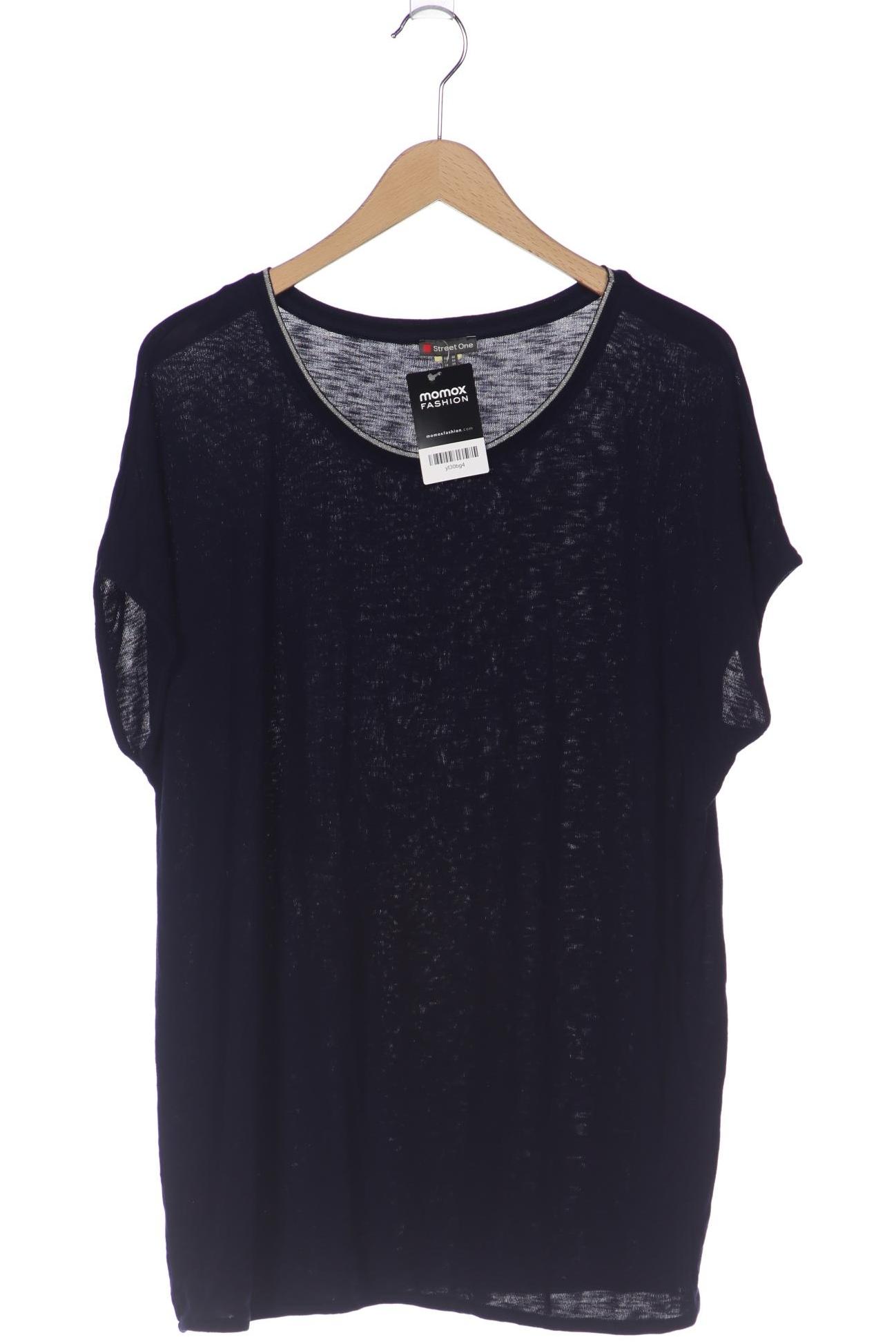 

Street One Damen T-Shirt, marineblau, Gr. 46