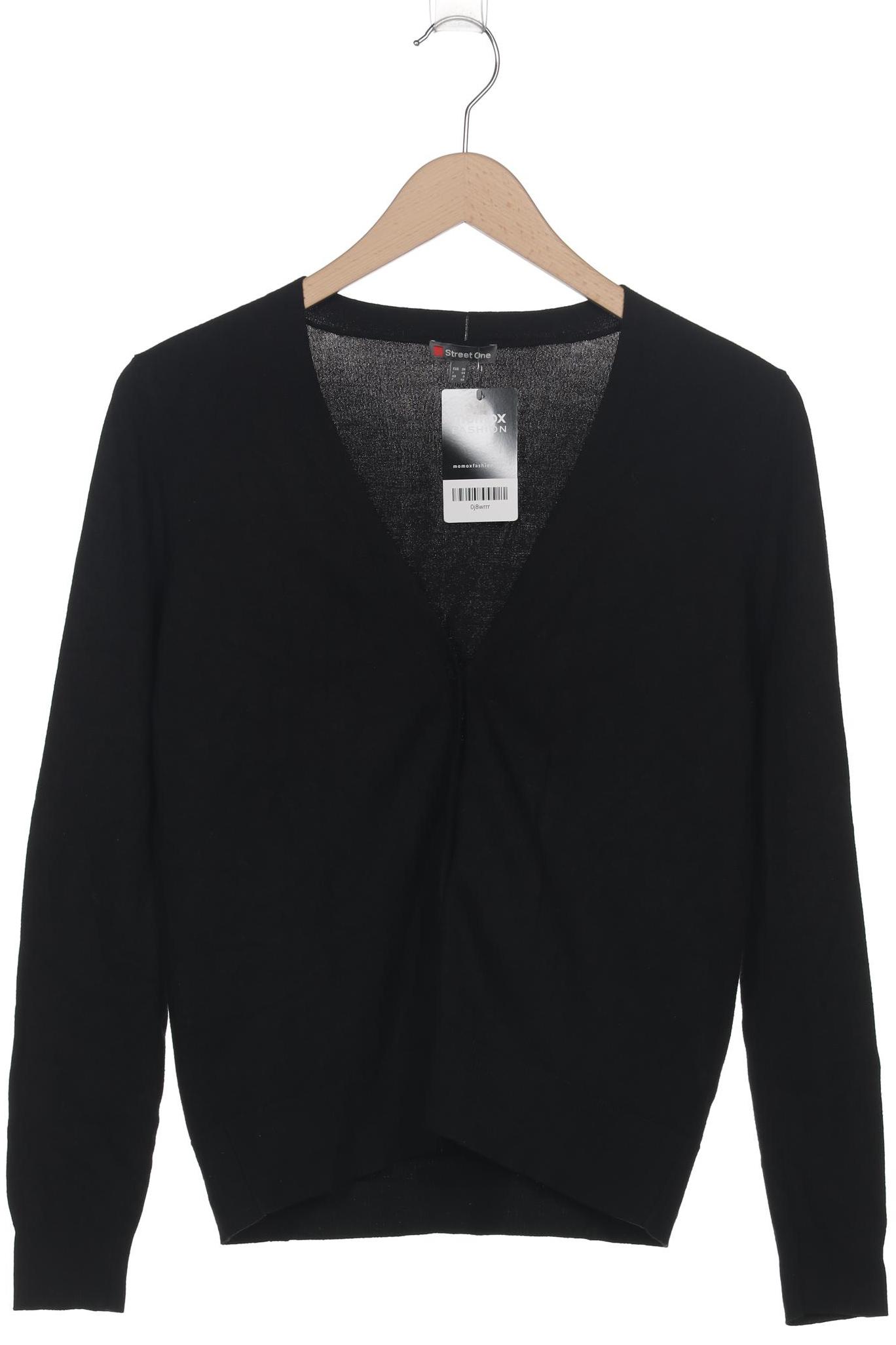 

Street One Damen Strickjacke, schwarz, Gr. 34