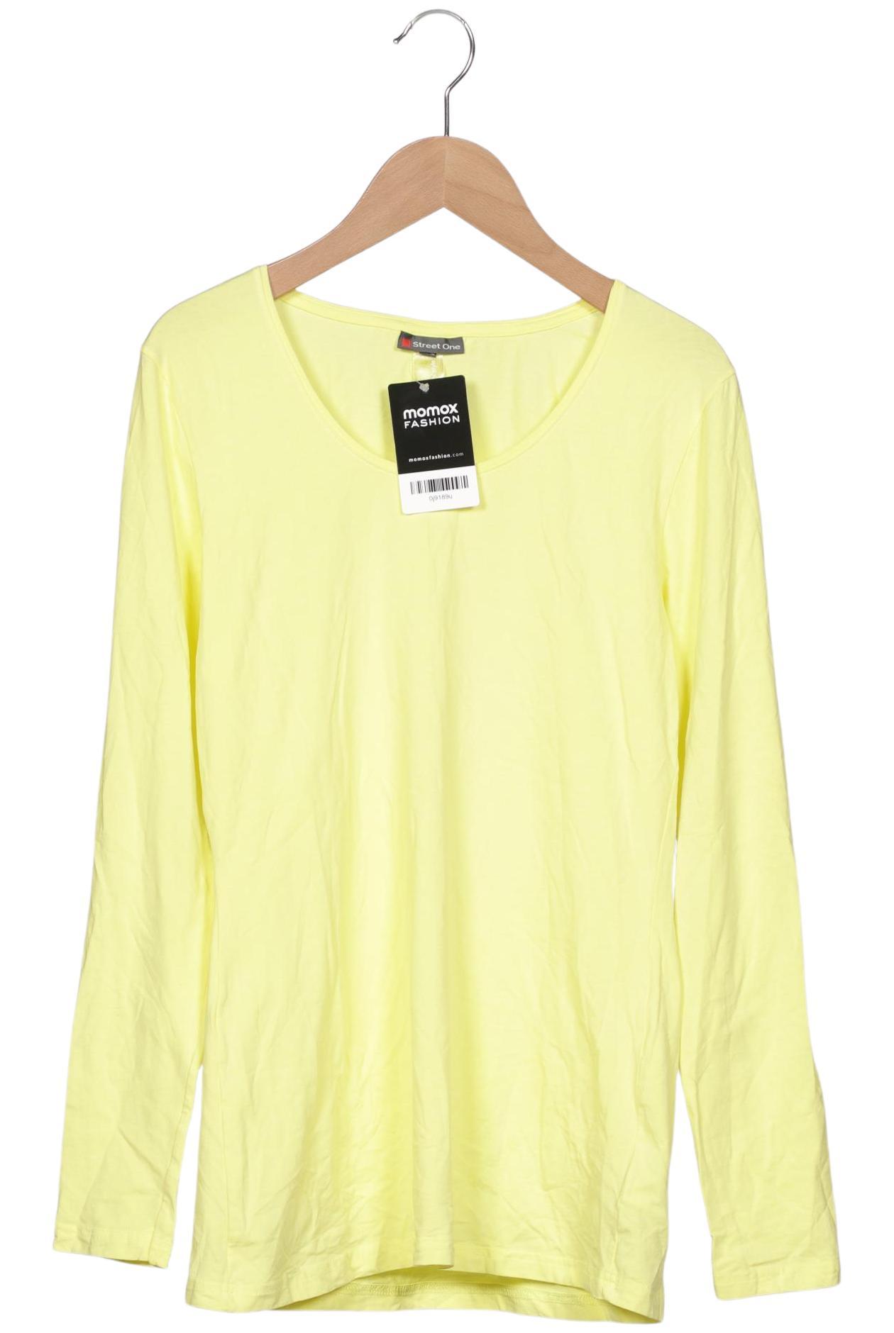

Street One Damen Langarmshirt, gelb, Gr. 40