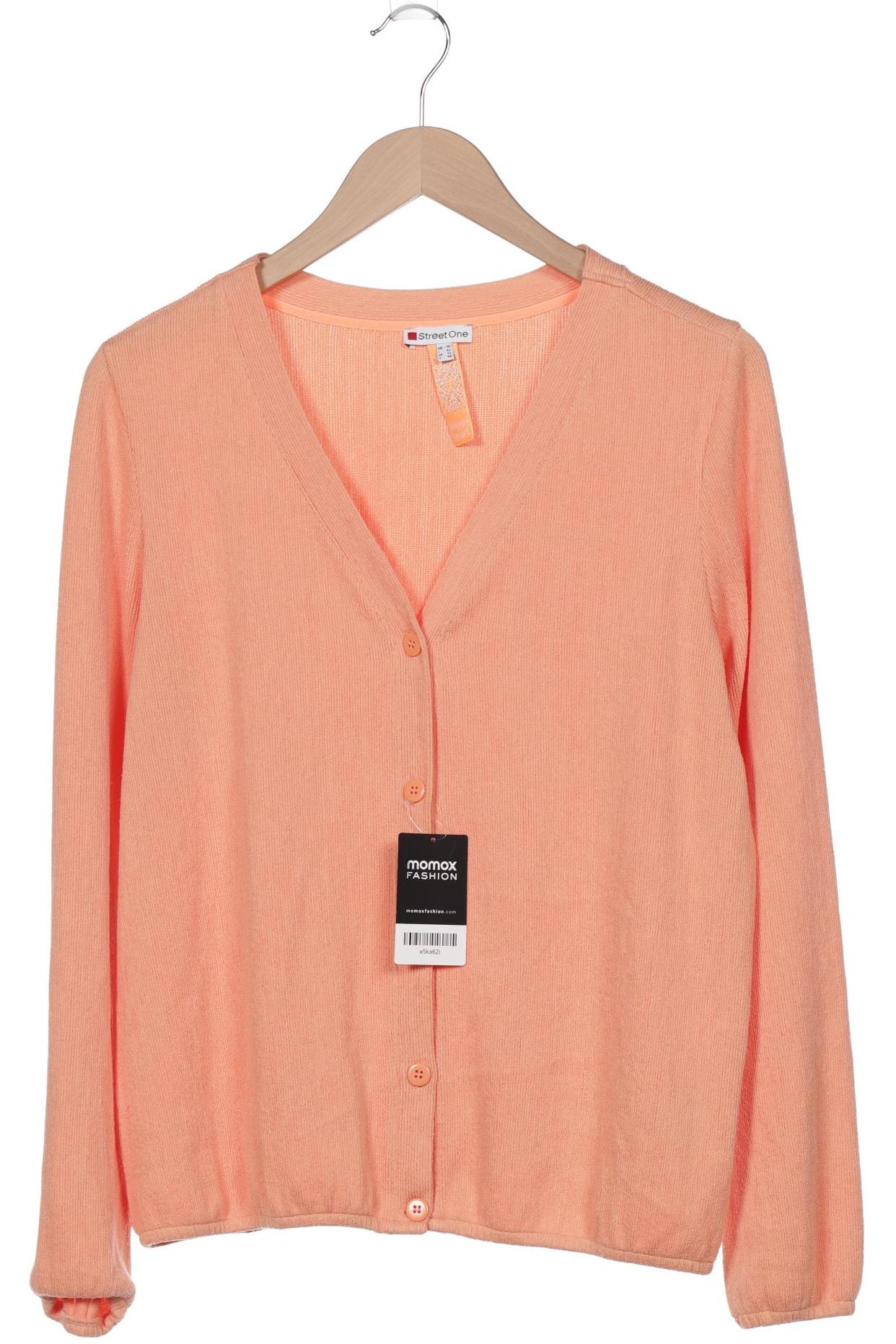 

Street One Damen Strickjacke, orange, Gr. 38