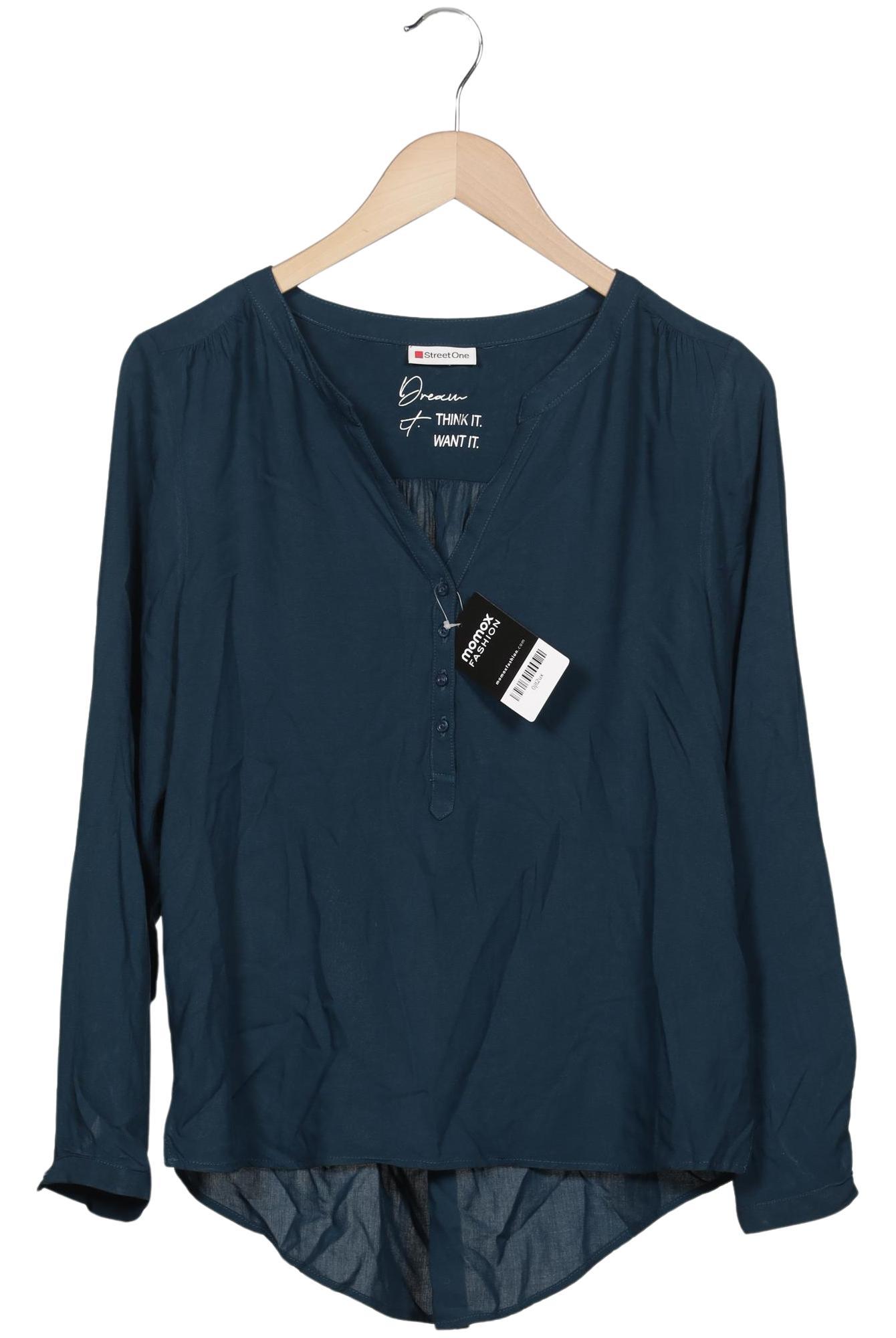 

Street One Damen Bluse, türkis, Gr. 38