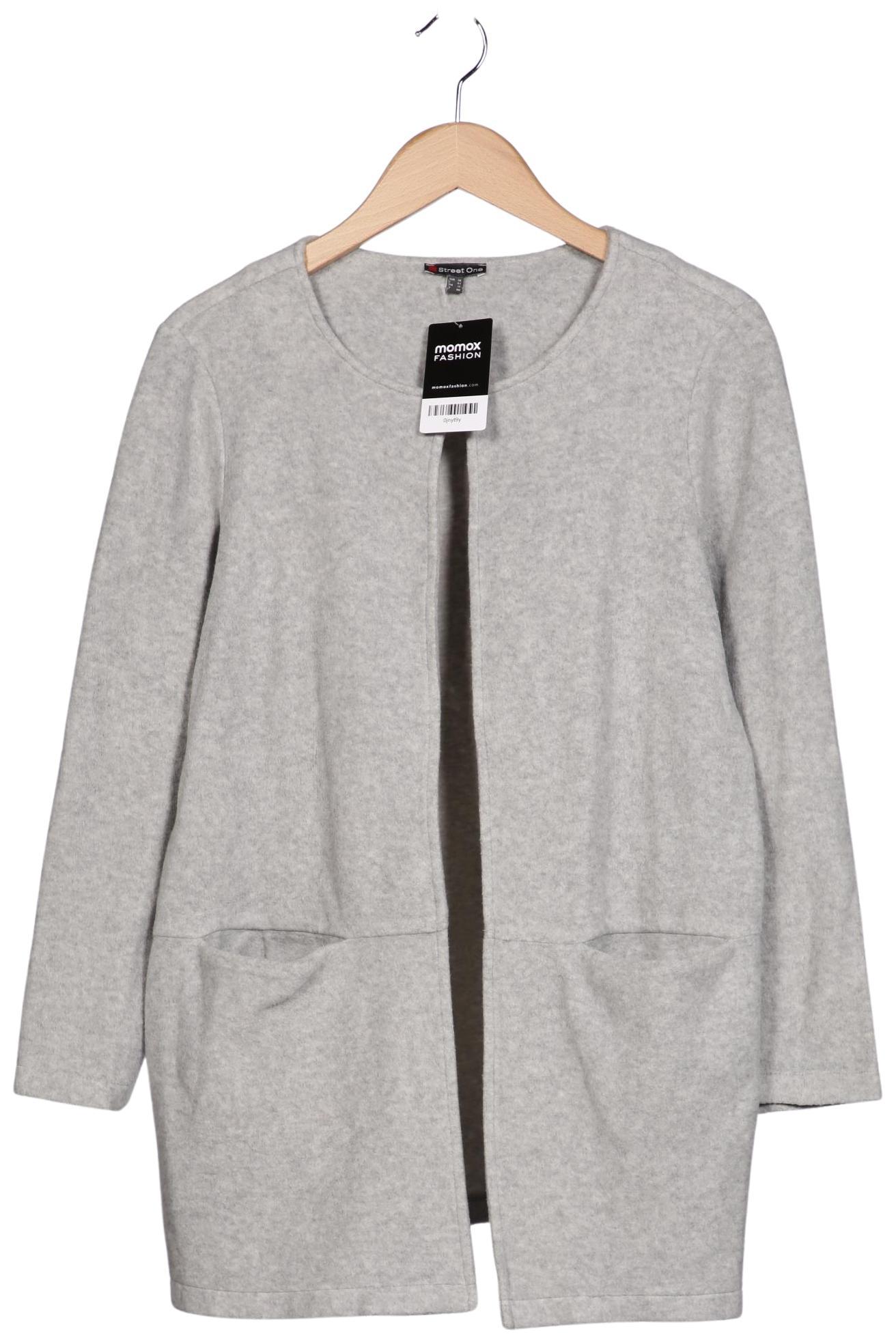 

Street One Damen Strickjacke, grau, Gr. 38