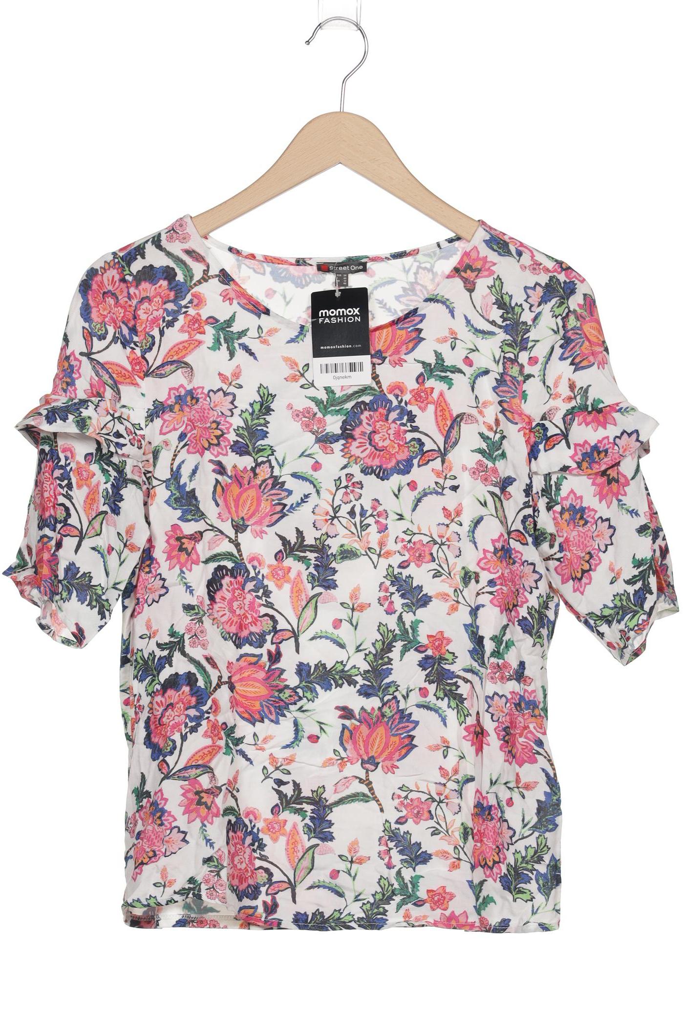 

Street One Damen T-Shirt, mehrfarbig, Gr. 38