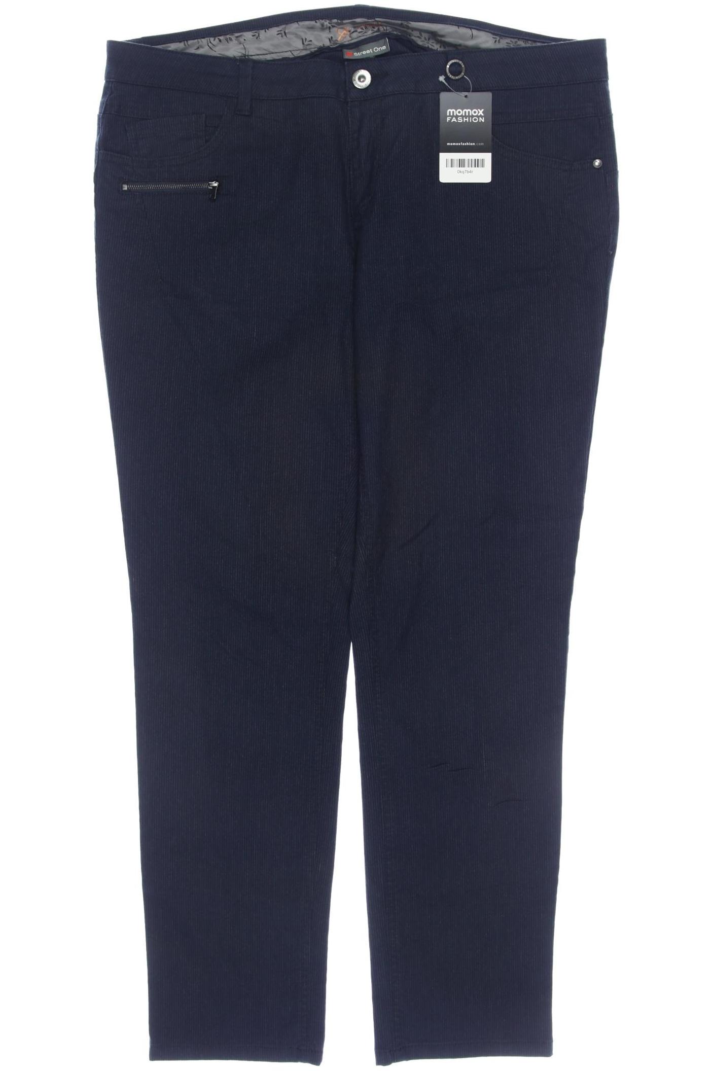 

Street One Damen Stoffhose, marineblau, Gr. 44