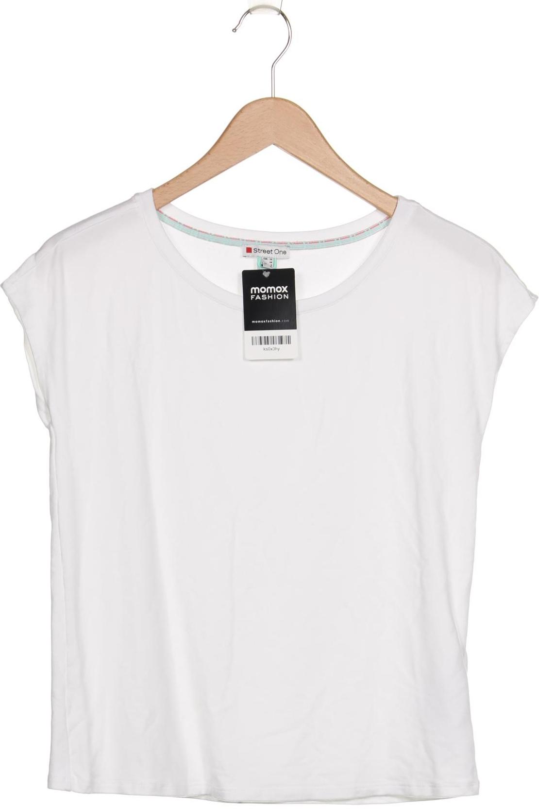 

Street One Damen T-Shirt, weiß, Gr. 34