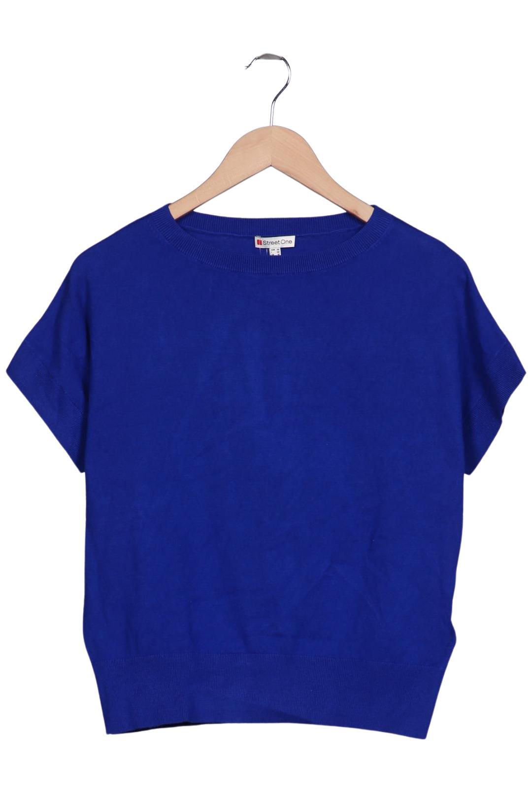 

Street One Damen Pullover, blau, Gr. 36