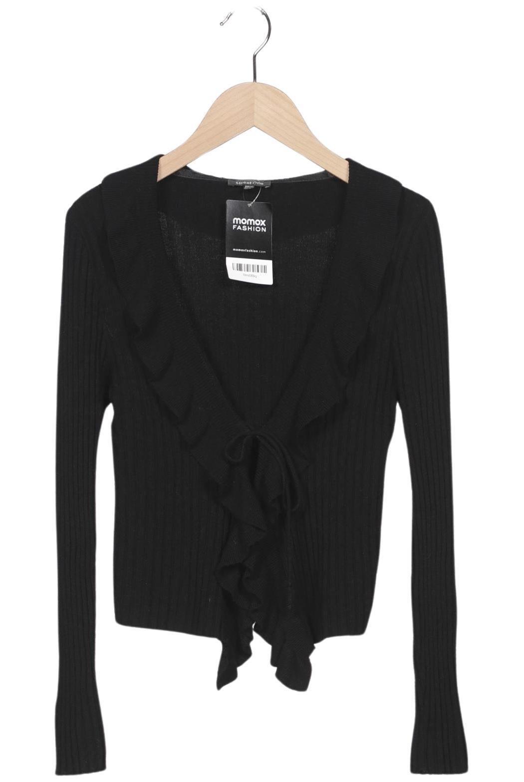 

Street One Damen Strickjacke, schwarz, Gr. 36