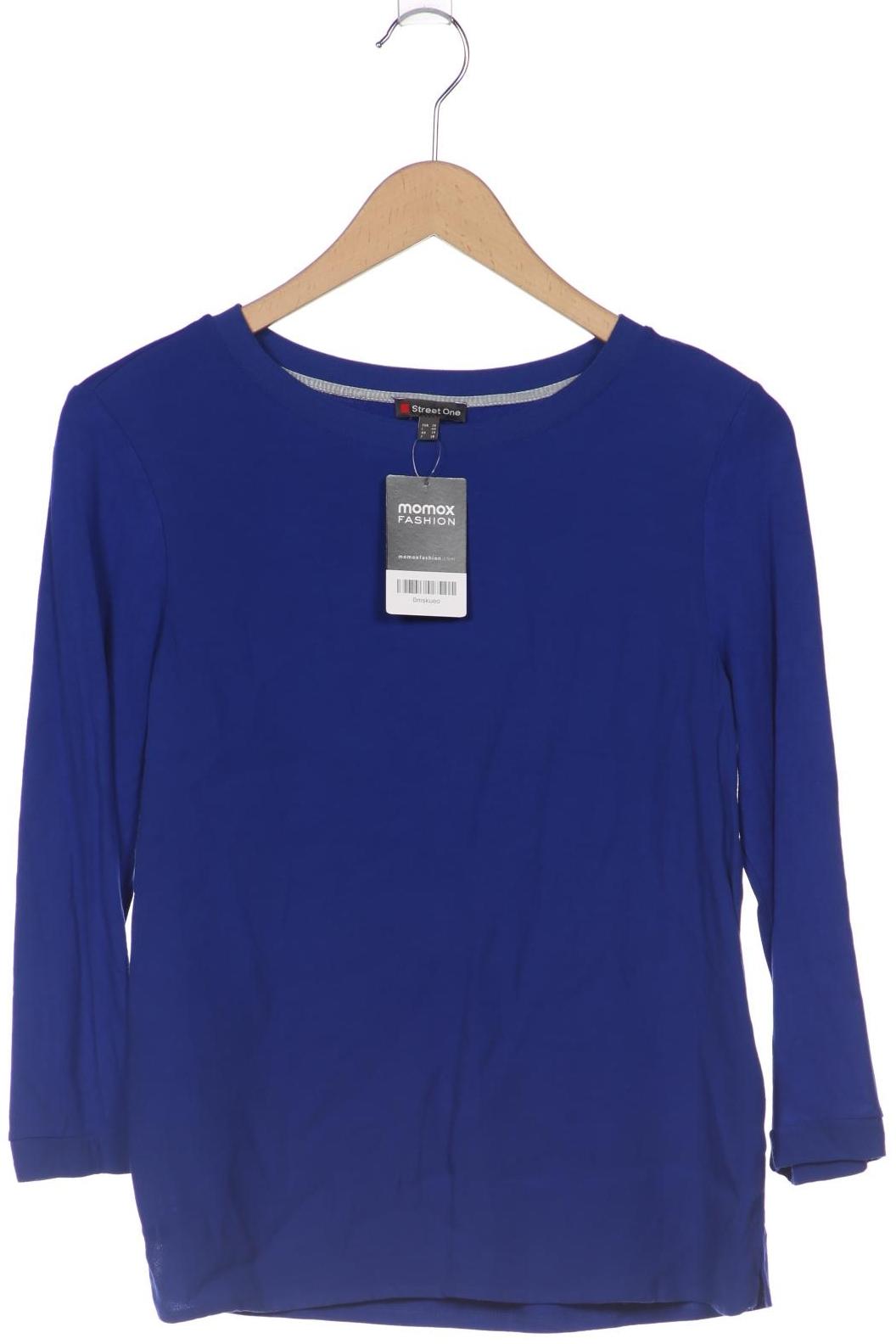 

Street One Damen Langarmshirt, blau, Gr. 36