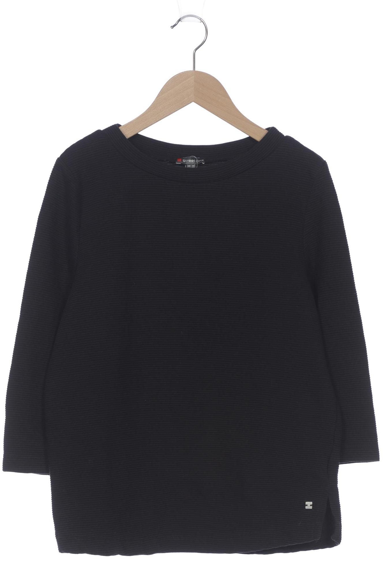 

Street One Damen Langarmshirt, schwarz, Gr. 38