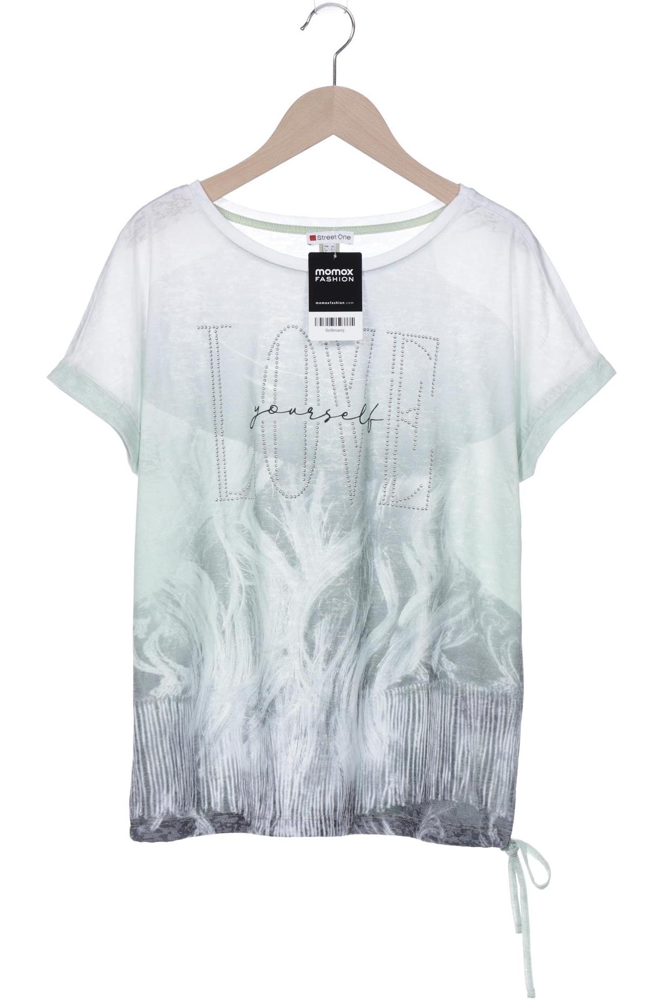 

Street One Damen T-Shirt, grün, Gr. 38