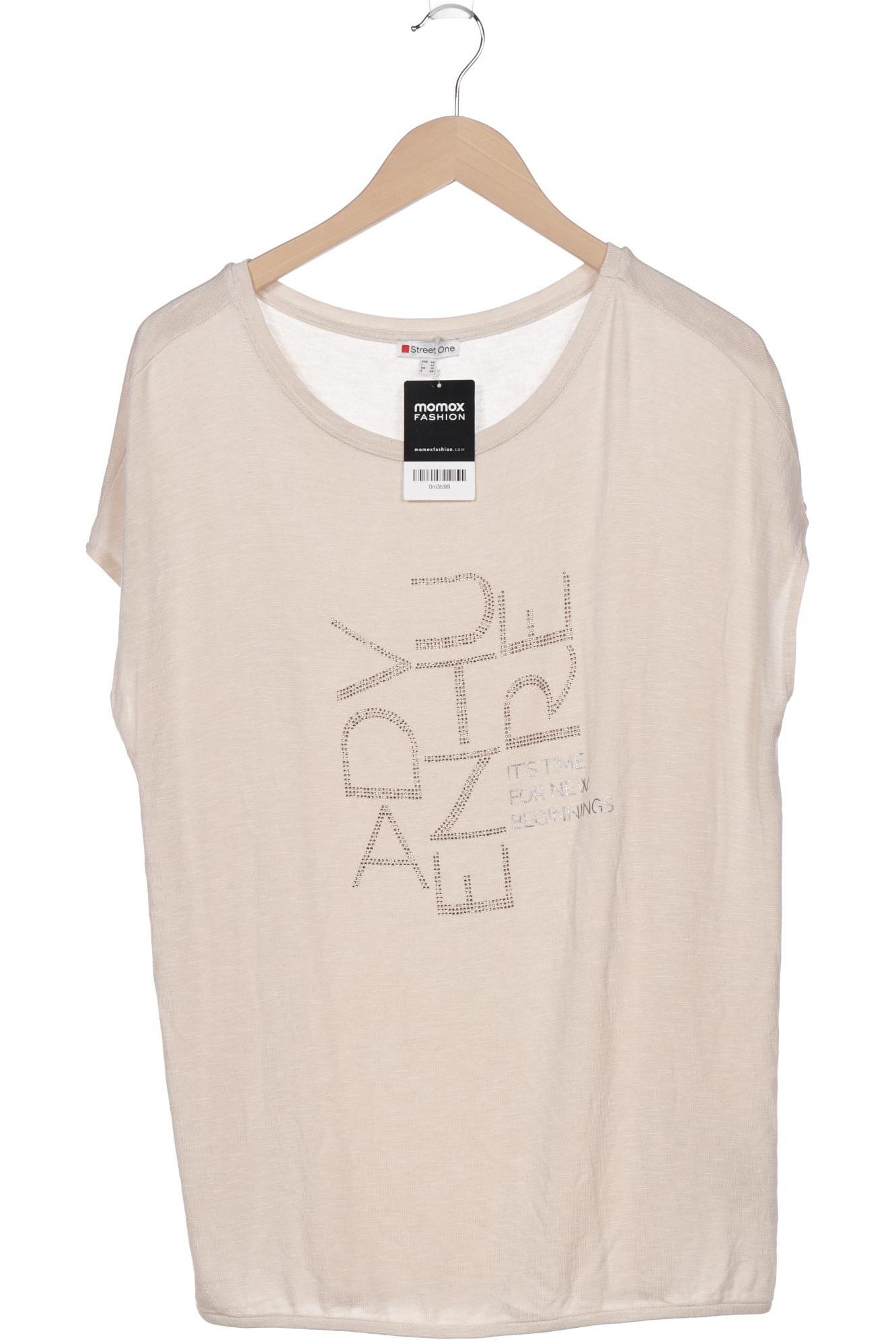 

Street One Damen T-Shirt, cremeweiß