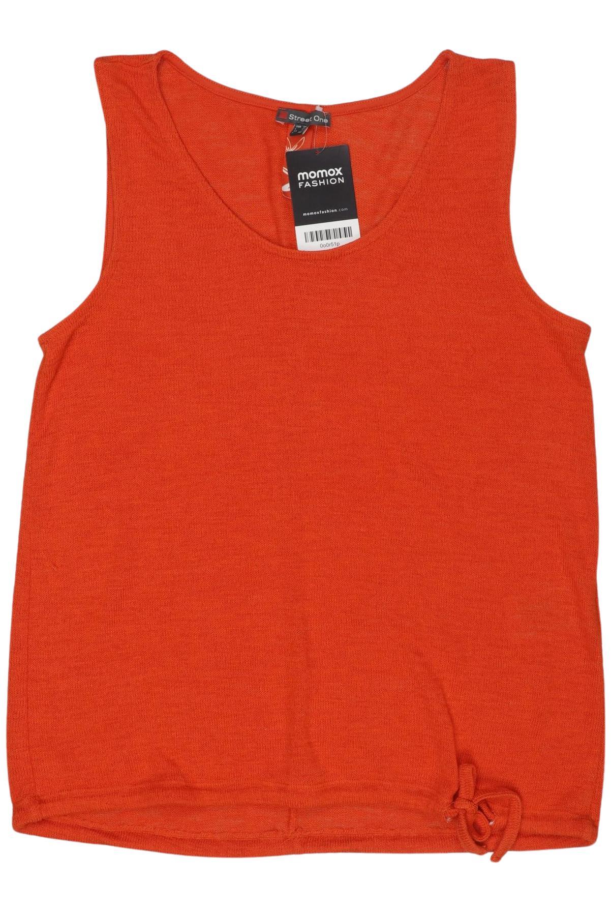 

Street One Damen Pullover, orange, Gr. 40