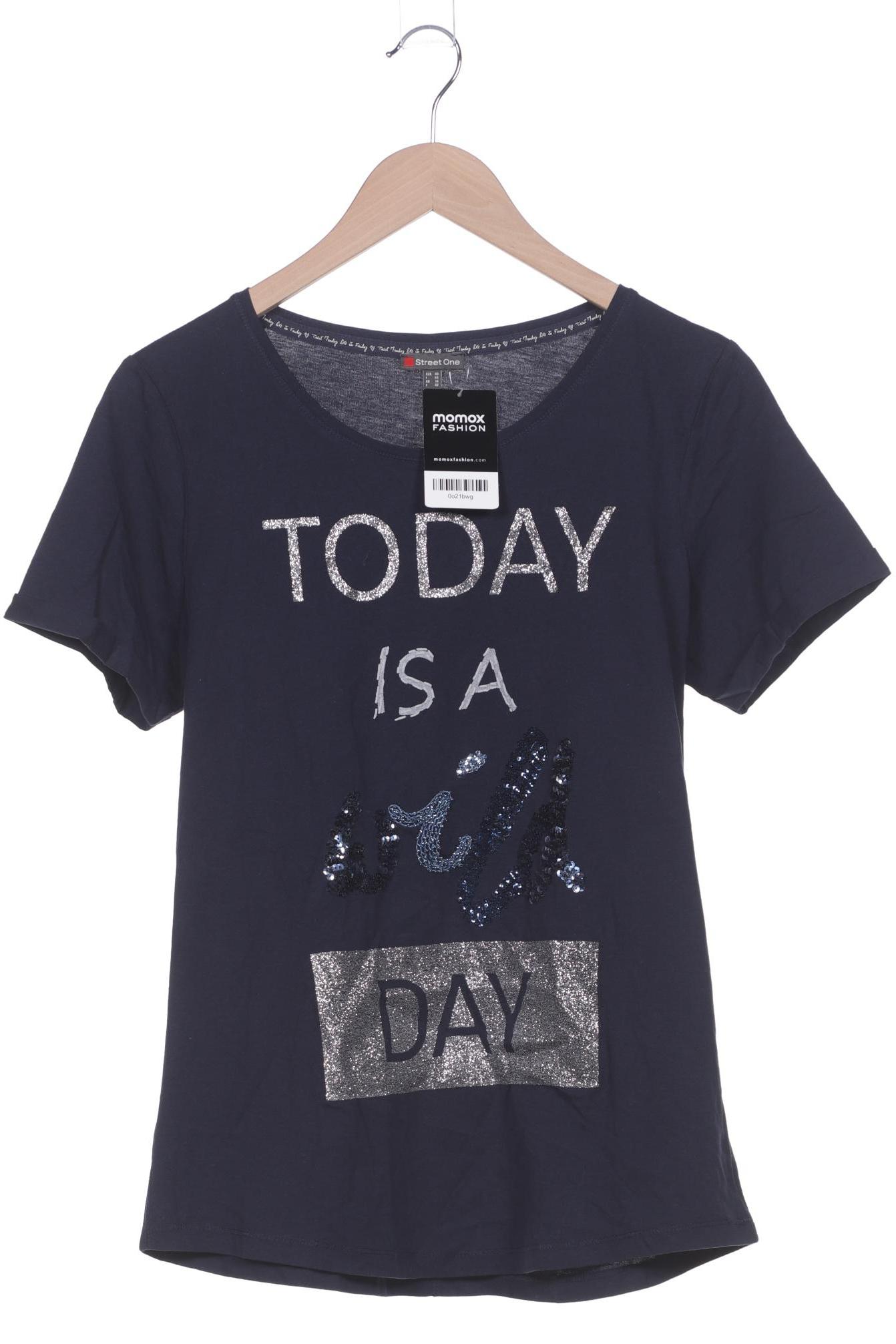 

Street One Damen T-Shirt, marineblau