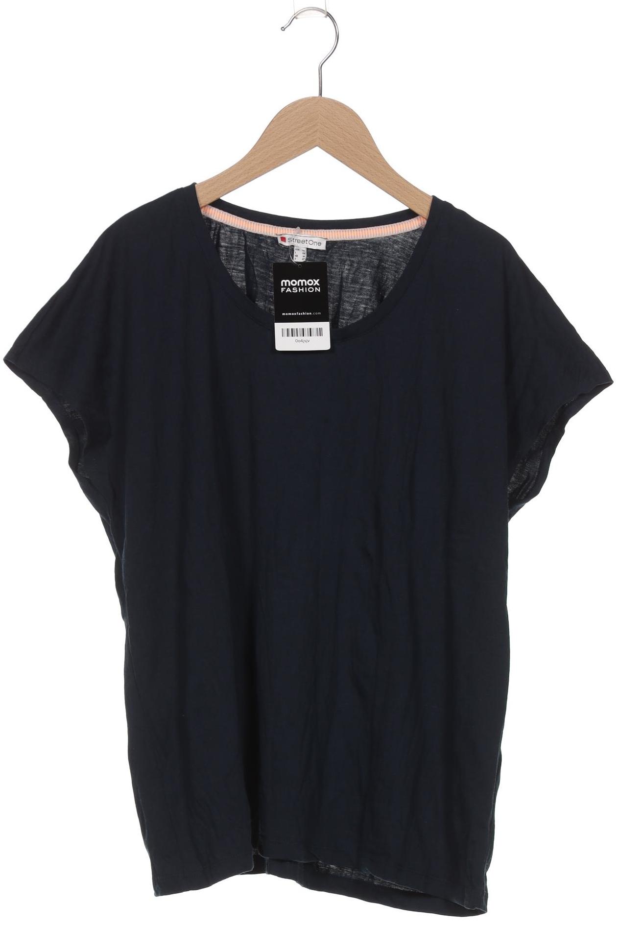 

Street One Damen T-Shirt, marineblau, Gr. 42