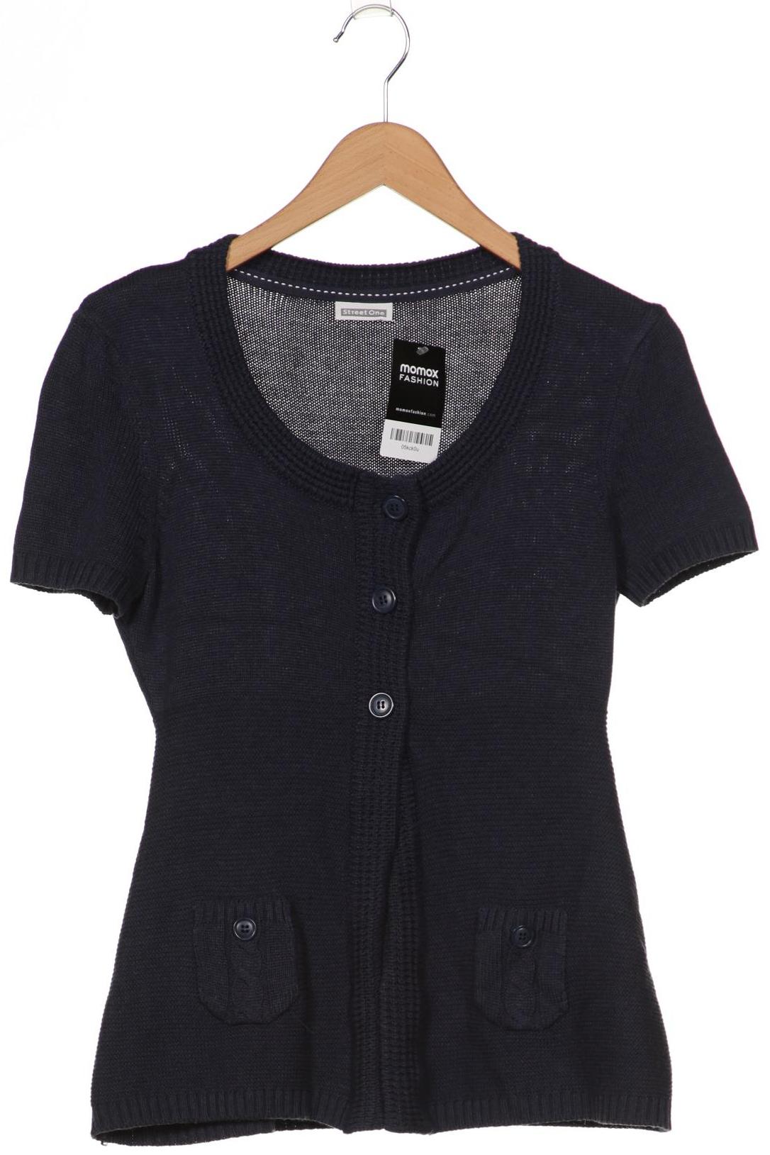 

Street One Damen Strickjacke, marineblau, Gr. 40