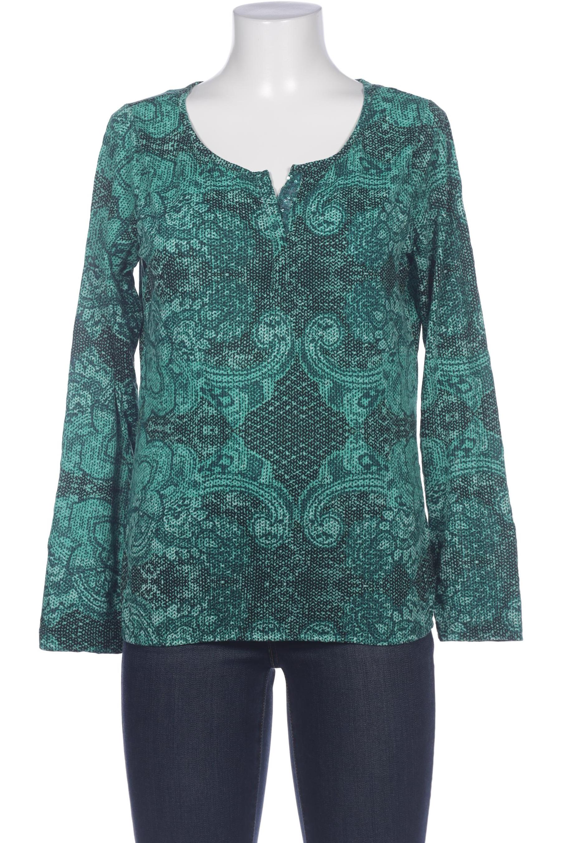 

Street One Damen Langarmshirt, türkis, Gr. 38