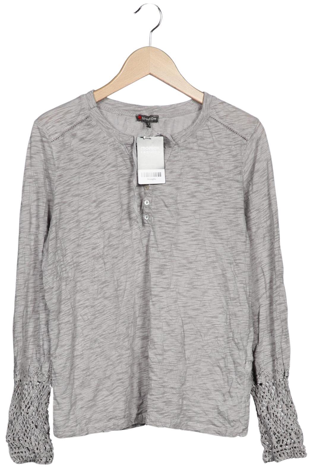 

Street One Damen Langarmshirt, grau, Gr. 38