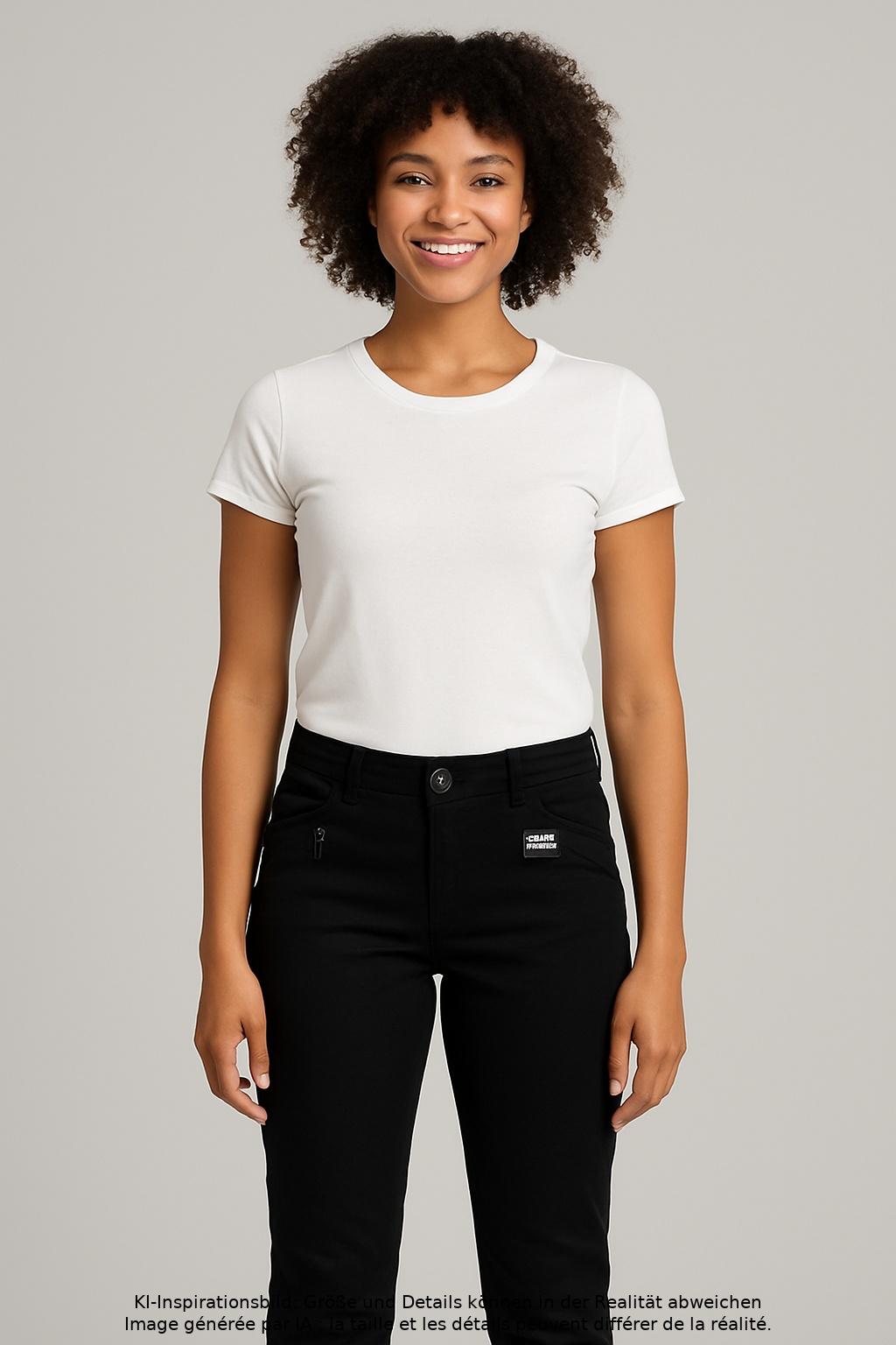 

Street One Damen Stoffhose, schwarz, Gr. 36