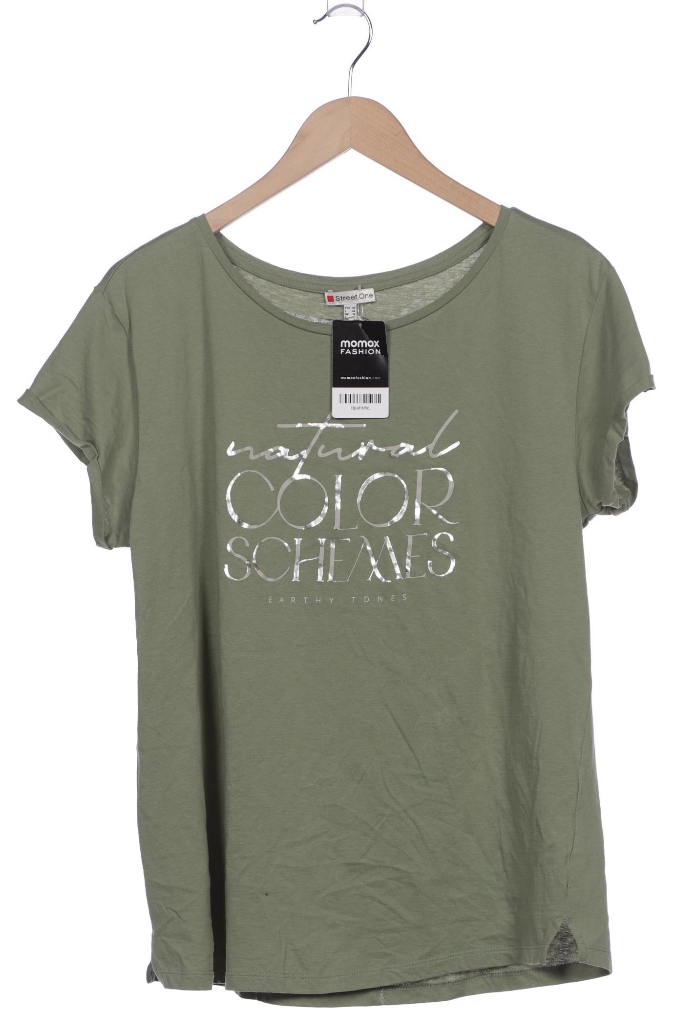 

Street One Damen T-Shirt, grün, Gr. 42