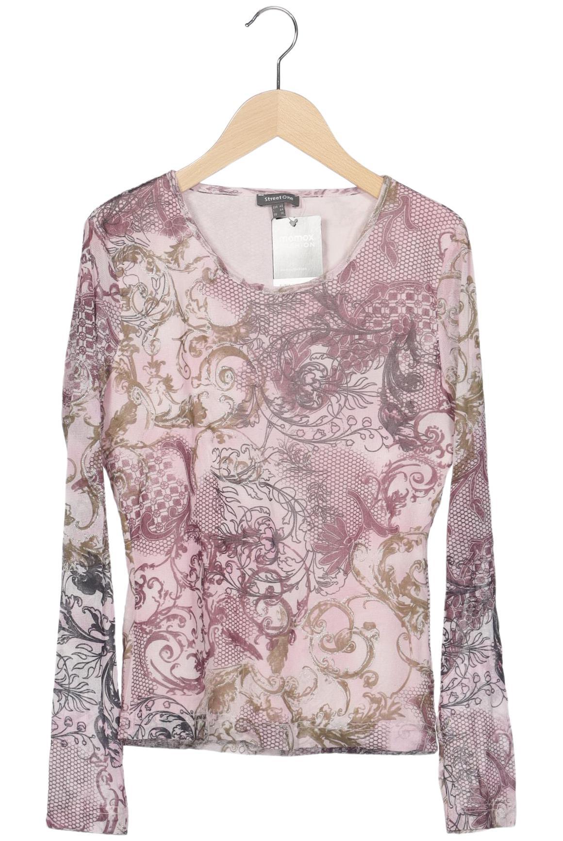 

Street One Damen Langarmshirt, pink, Gr. 40